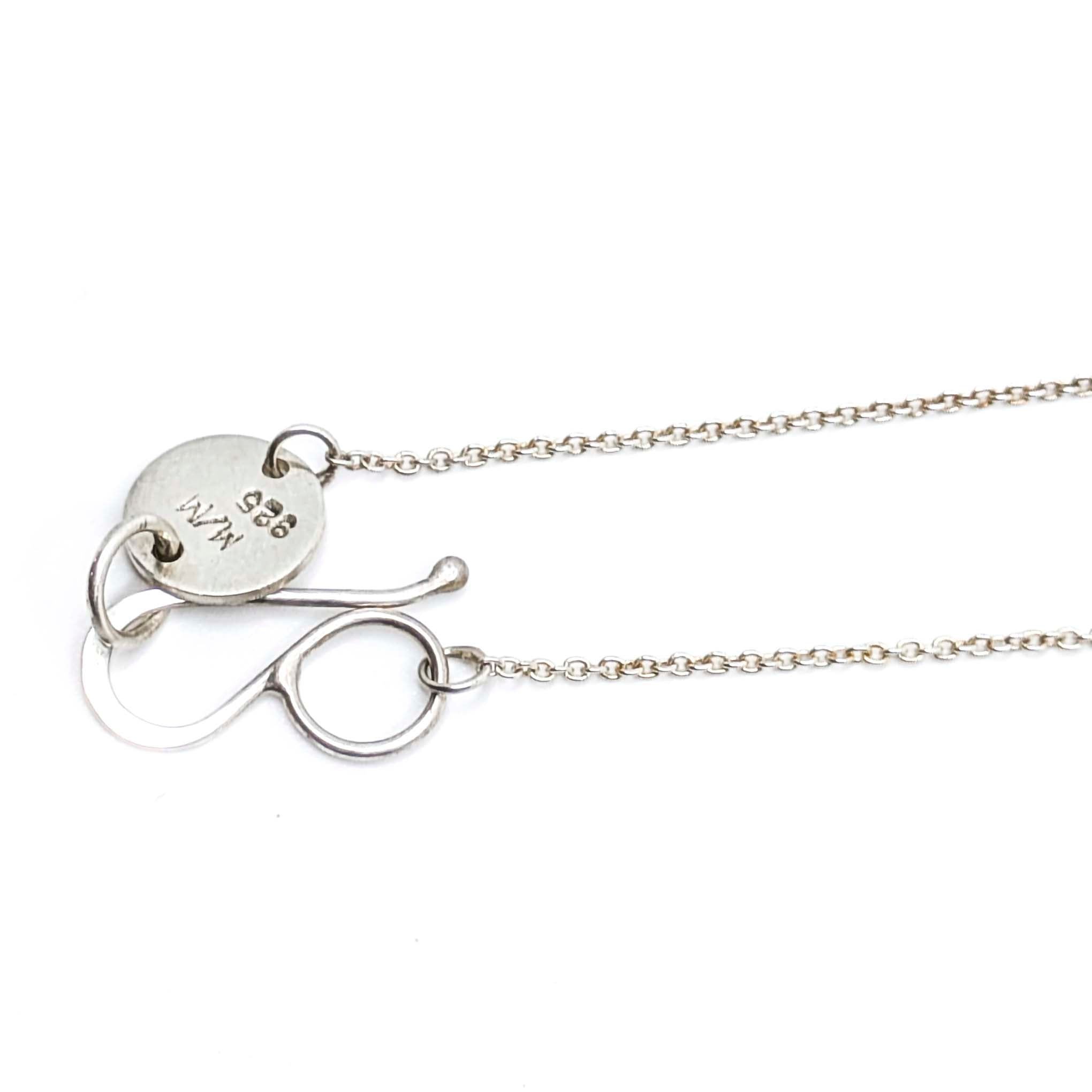 Slide Necklace-White