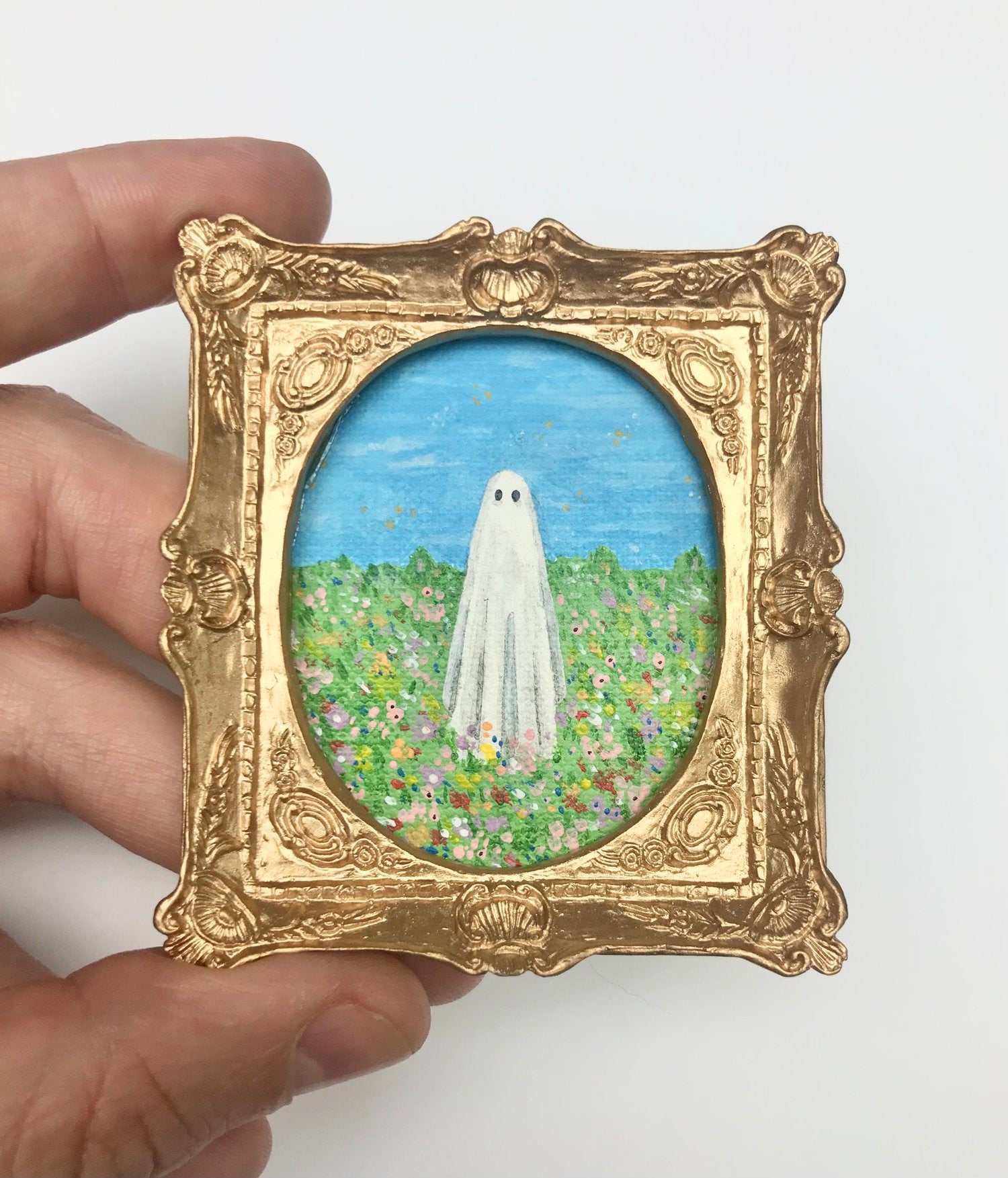 Meadow Ghost- Framed