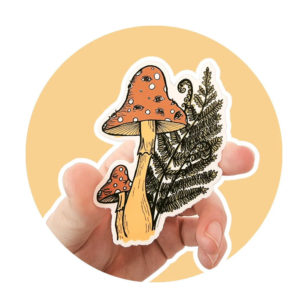 Mushroom Sticker