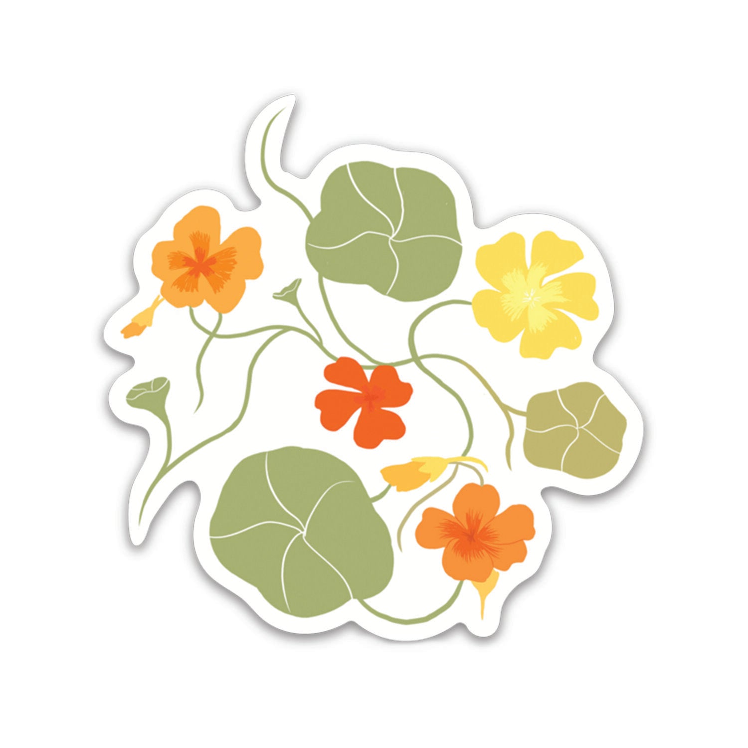 Nasturtiums-Sticker