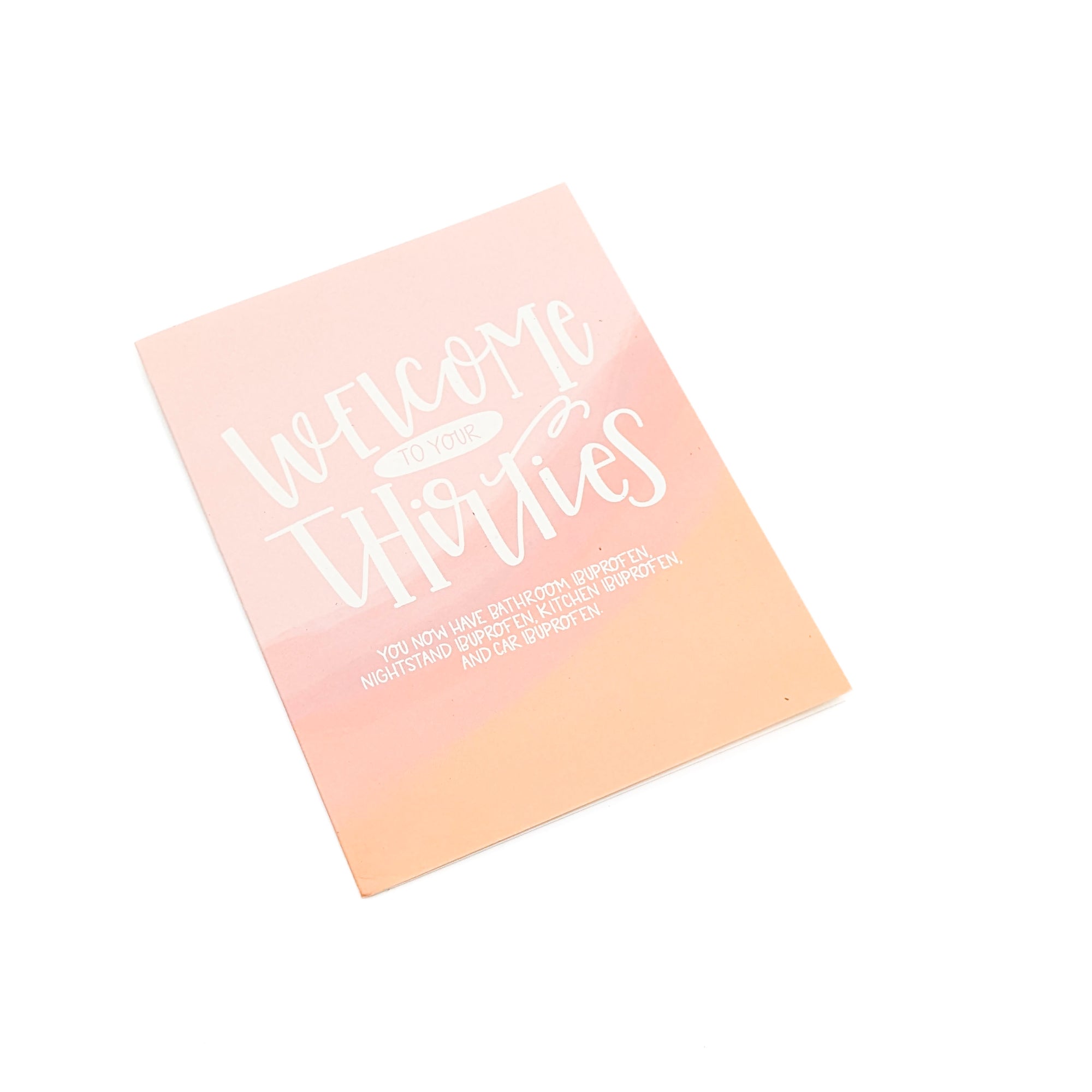 Thirties Bday Card