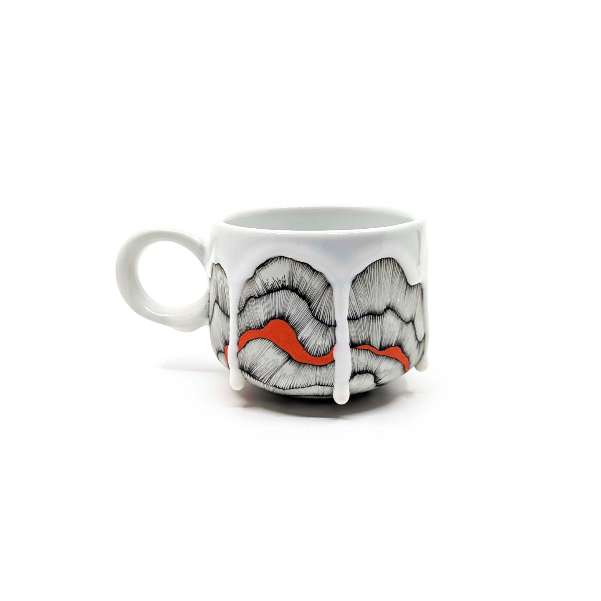 Circle Mug with Orange (Small)