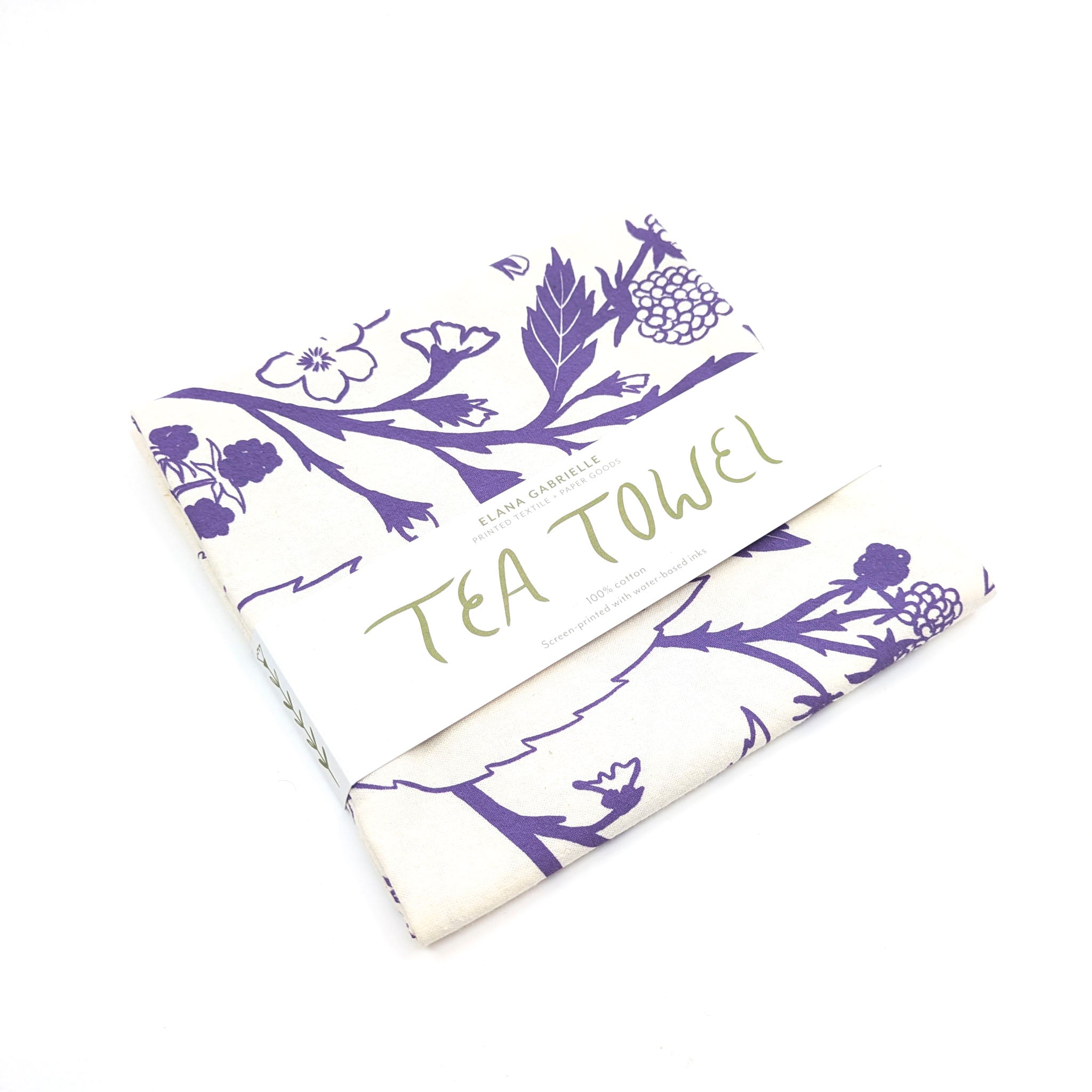 Blackberry Tea Towel