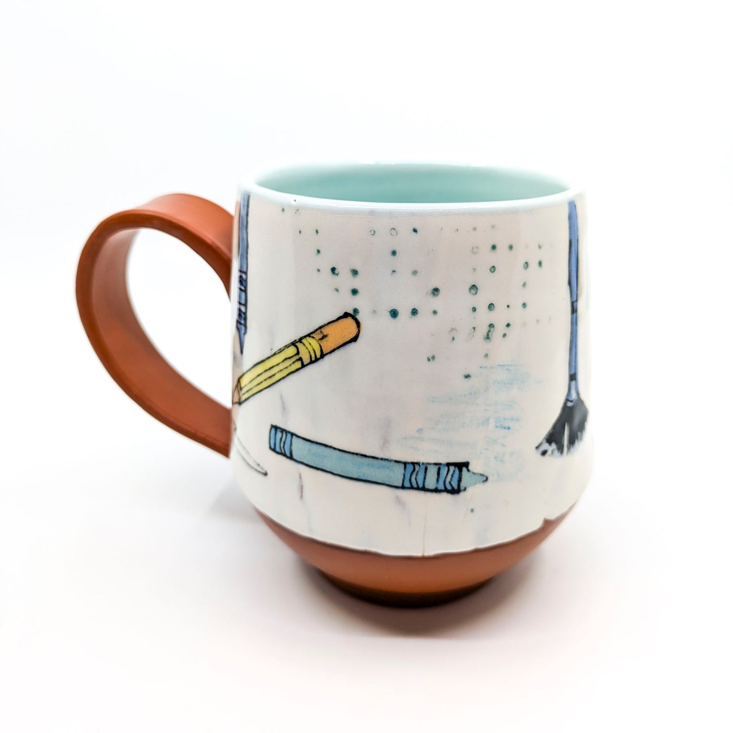 Art Supply Mugs