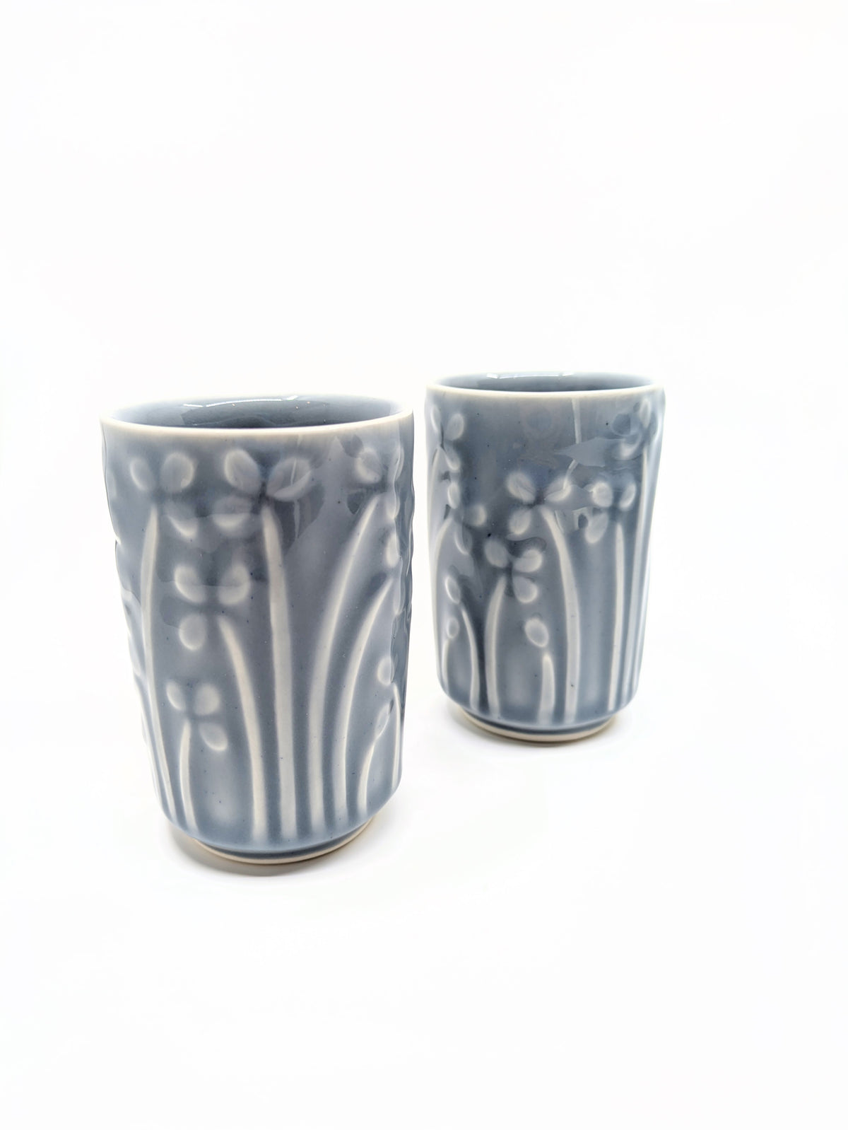 Light Grey Daisy Tumbler