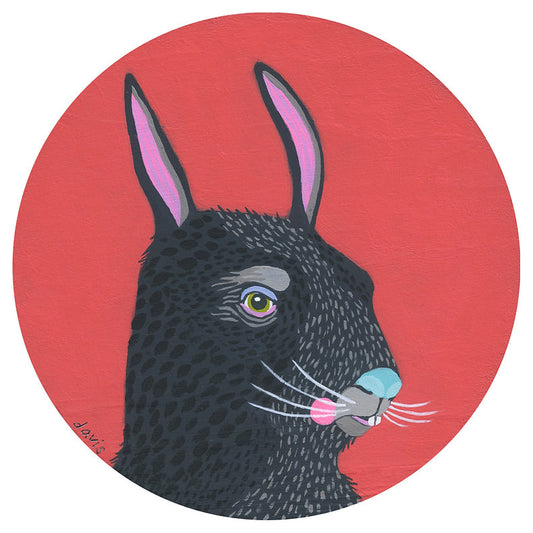 Rabbit in Circle- Print