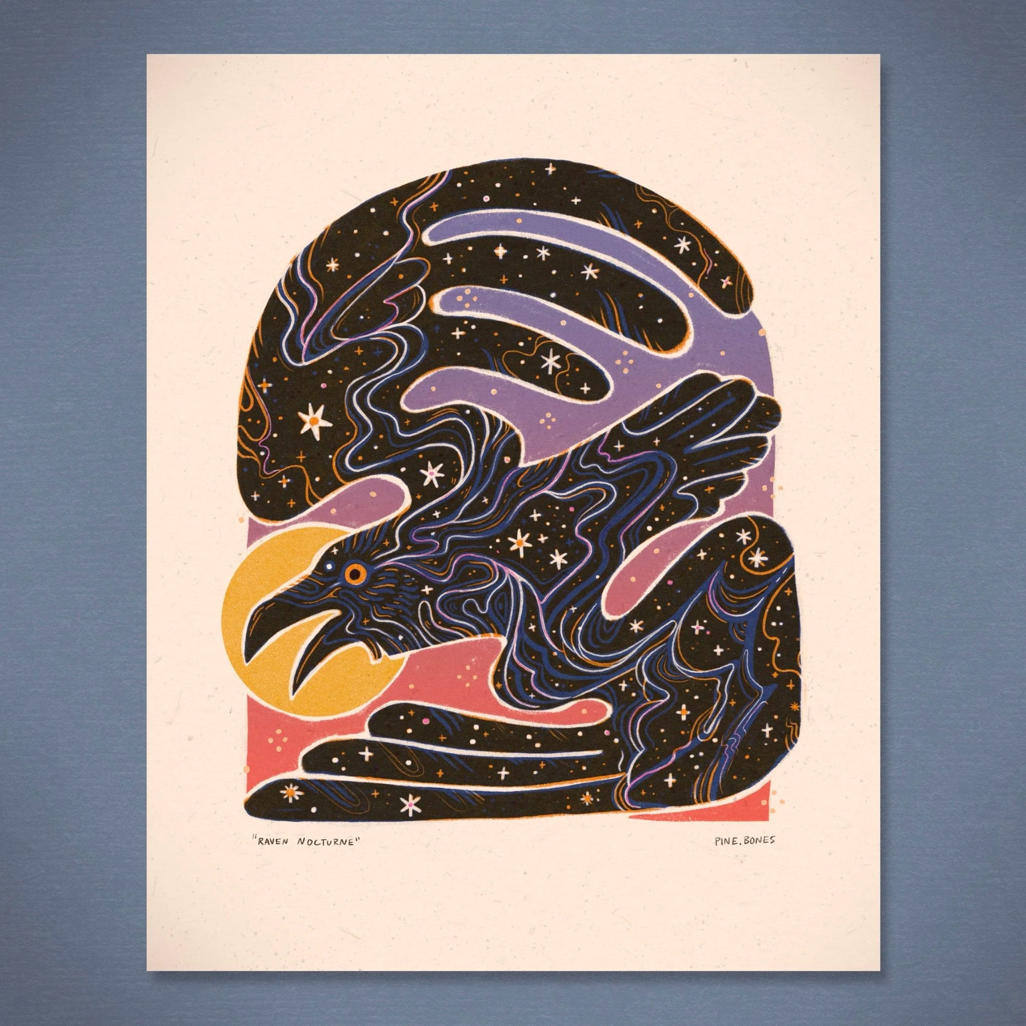 Raven Nocturne- 8x10 Print