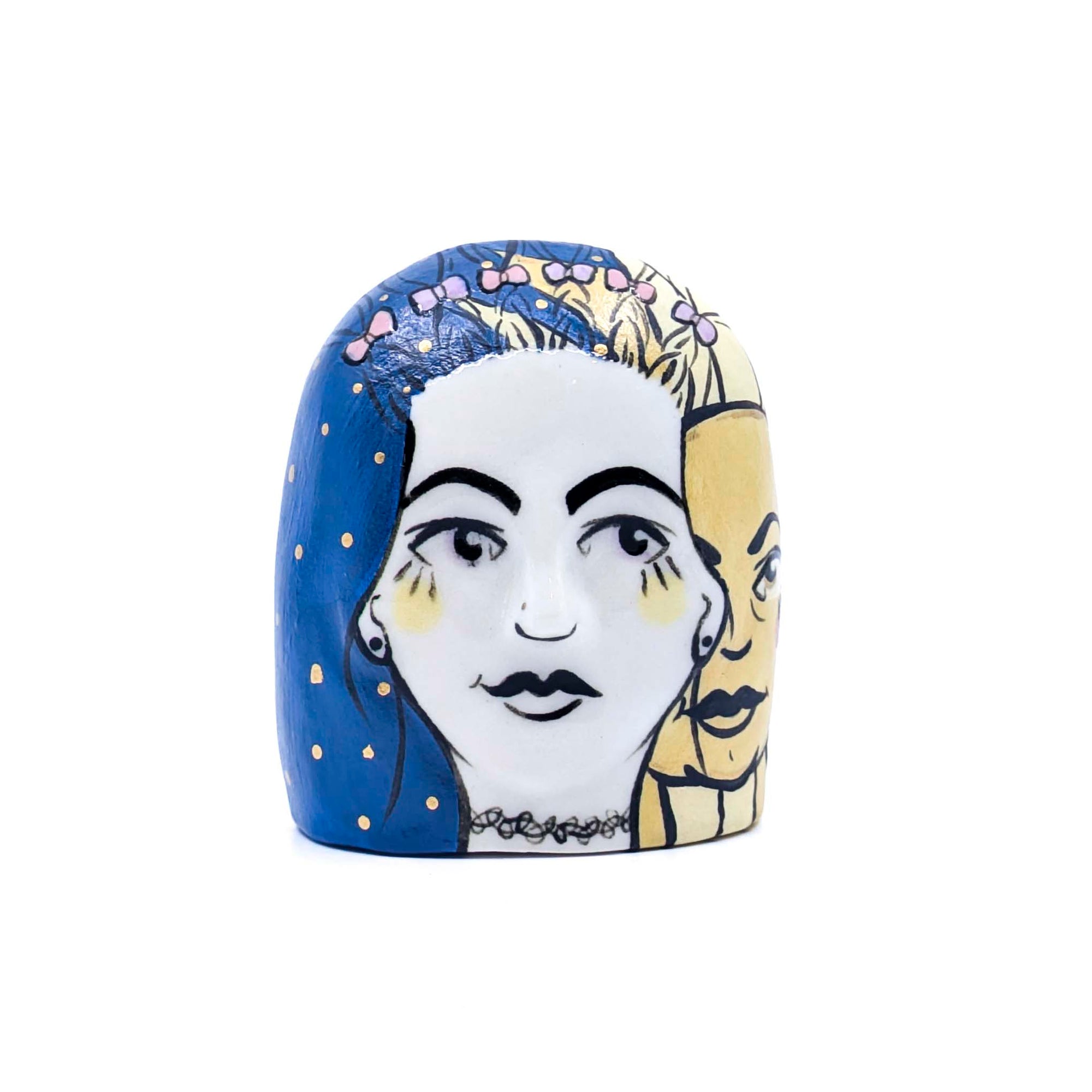Lady Head with Sun