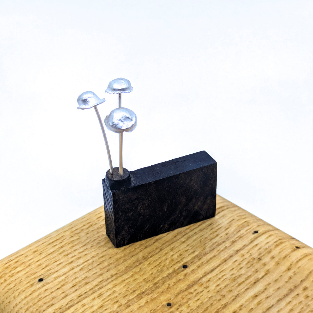 Miniature Plant Sculpture- Mushroom Caps (30b)