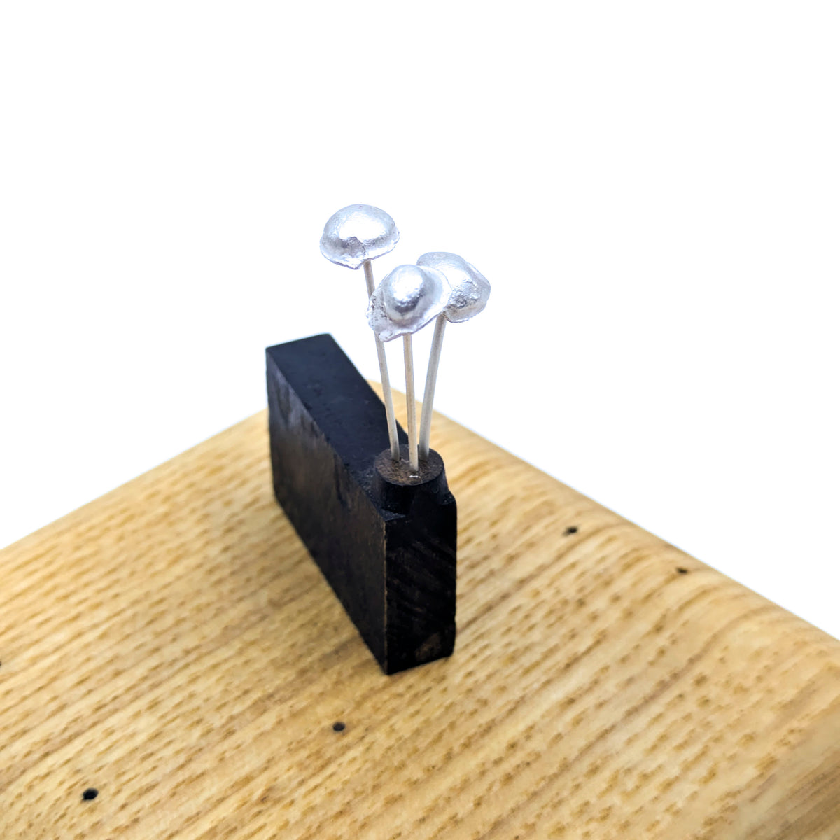 Miniature Plant Sculpture- Mushroom Caps (30b)