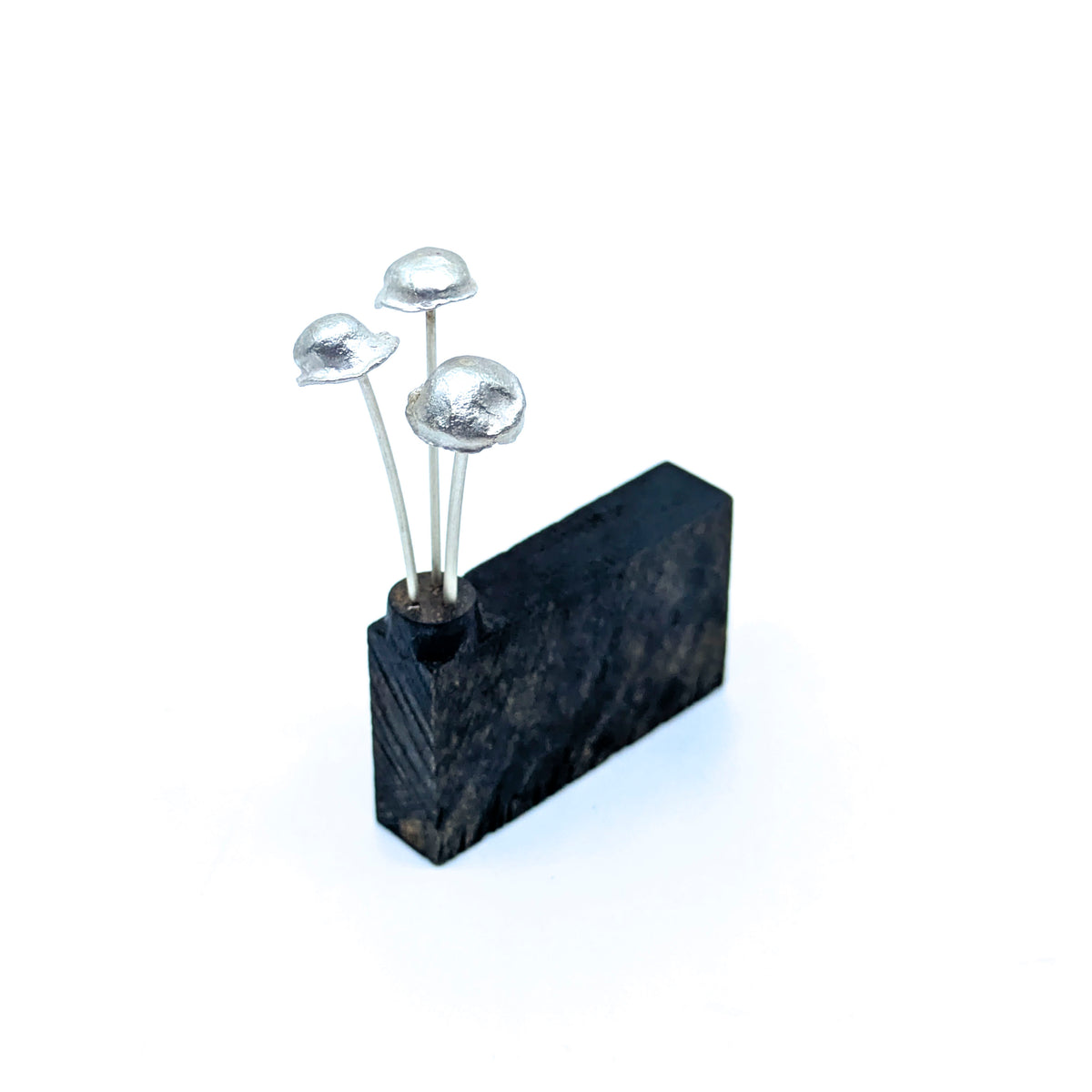 Miniature Plant Sculpture- Mushroom Caps (30b)