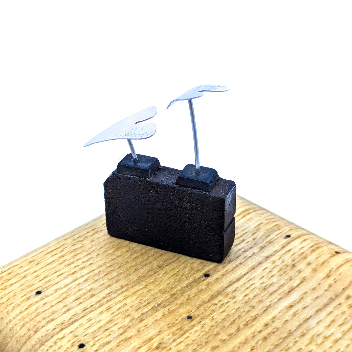 Miniature Plant Sculpture- Anthurium (37a)