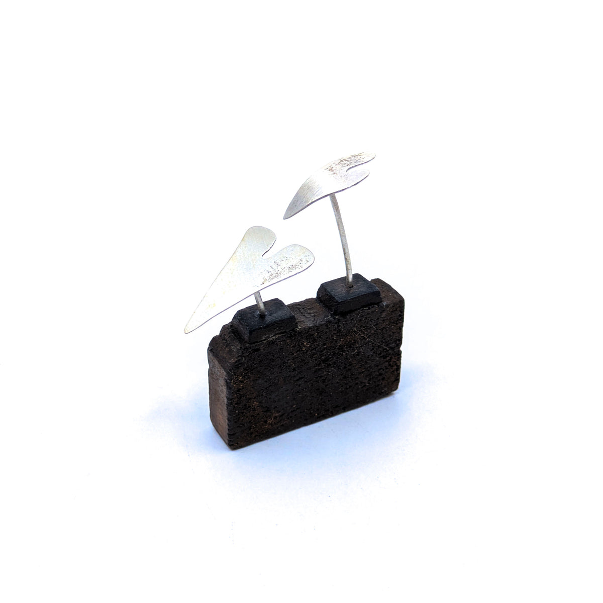 Miniature Plant Sculpture- Anthurium (37a)