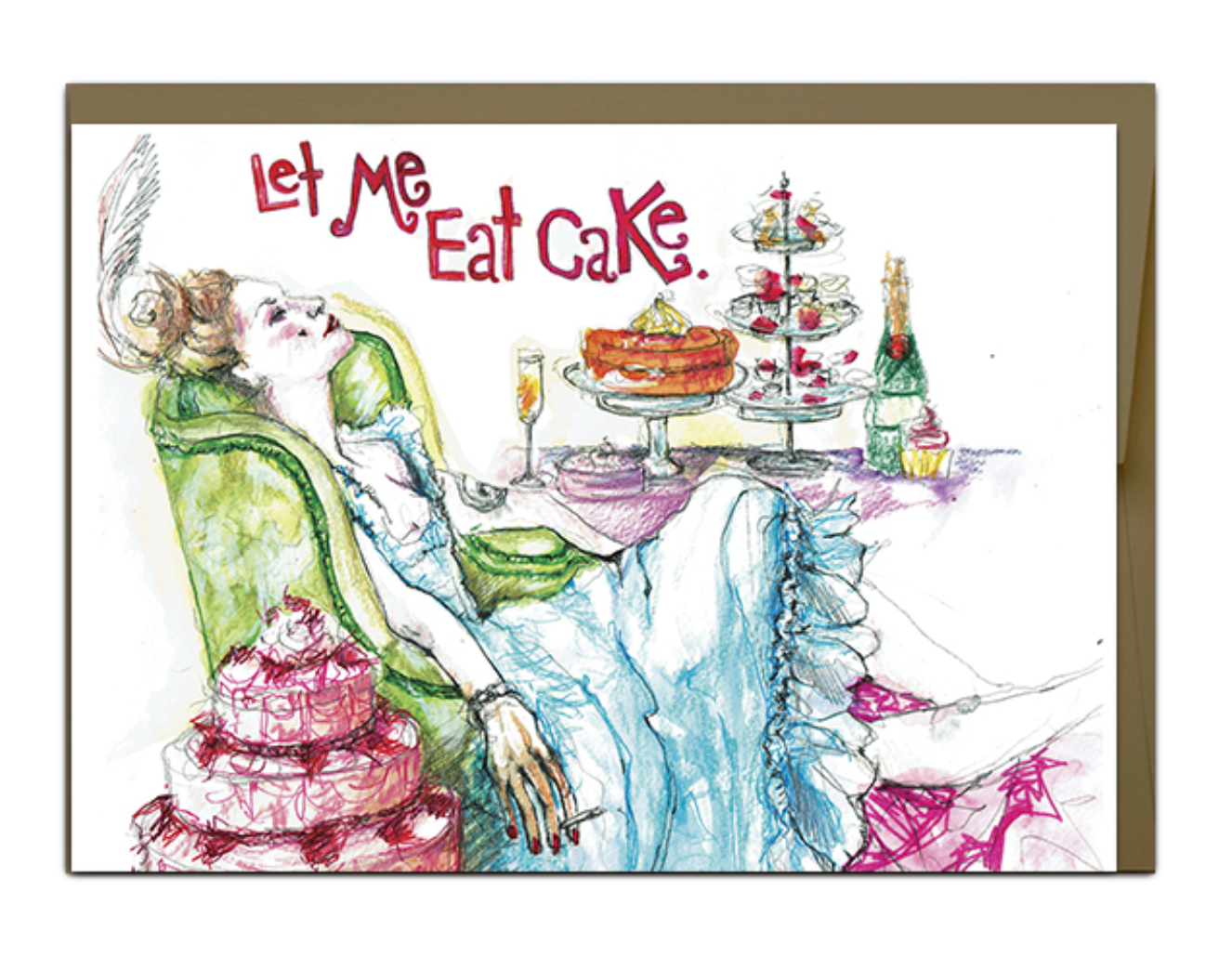 Let Me Eat Cake- Card