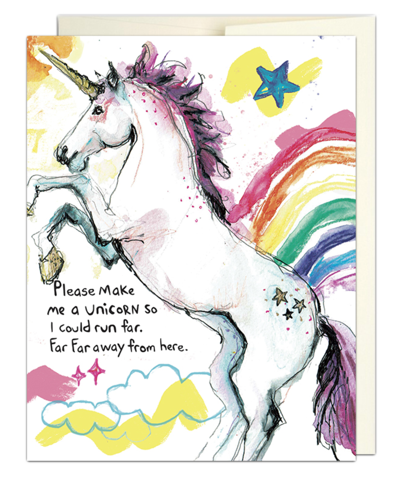 Magical Unicorn- Card