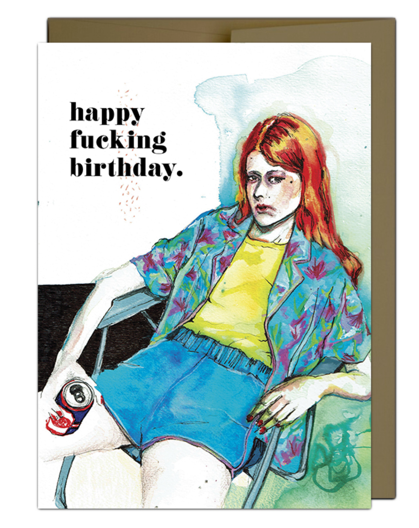 Happy Fucking Bday- Card