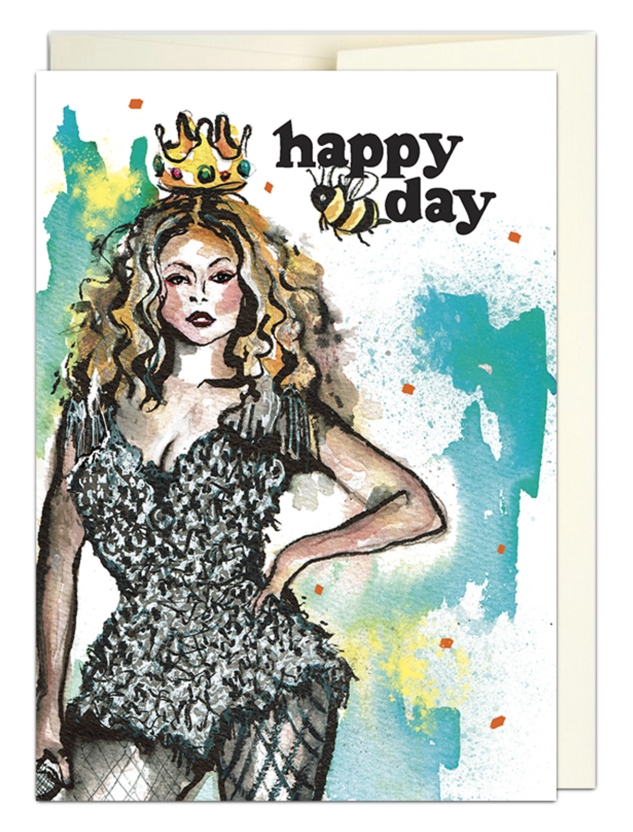 Happy Bday (Beyoncé)-Card