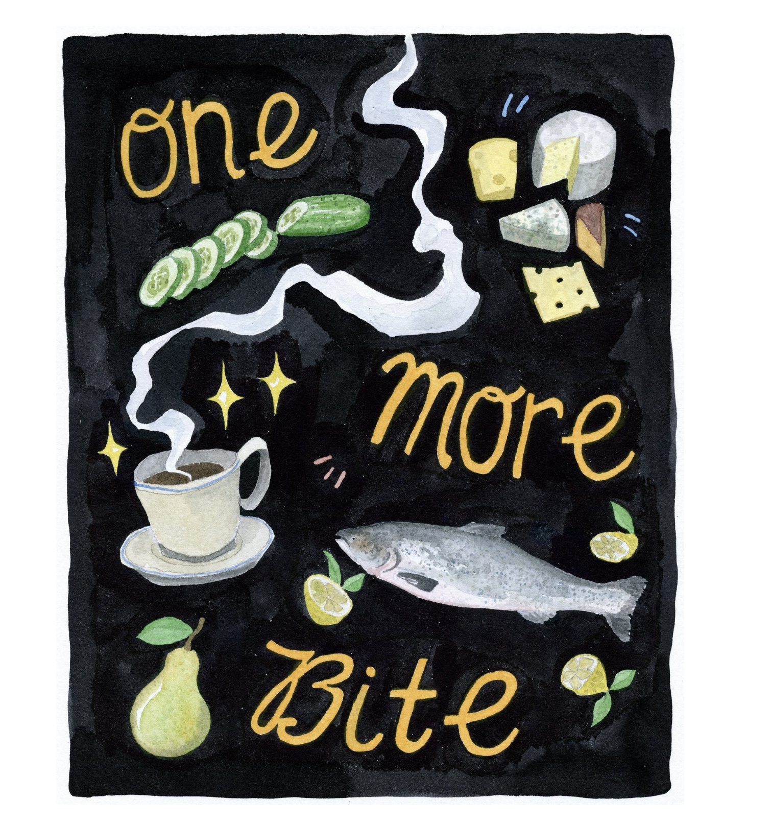 One More Bite- Print