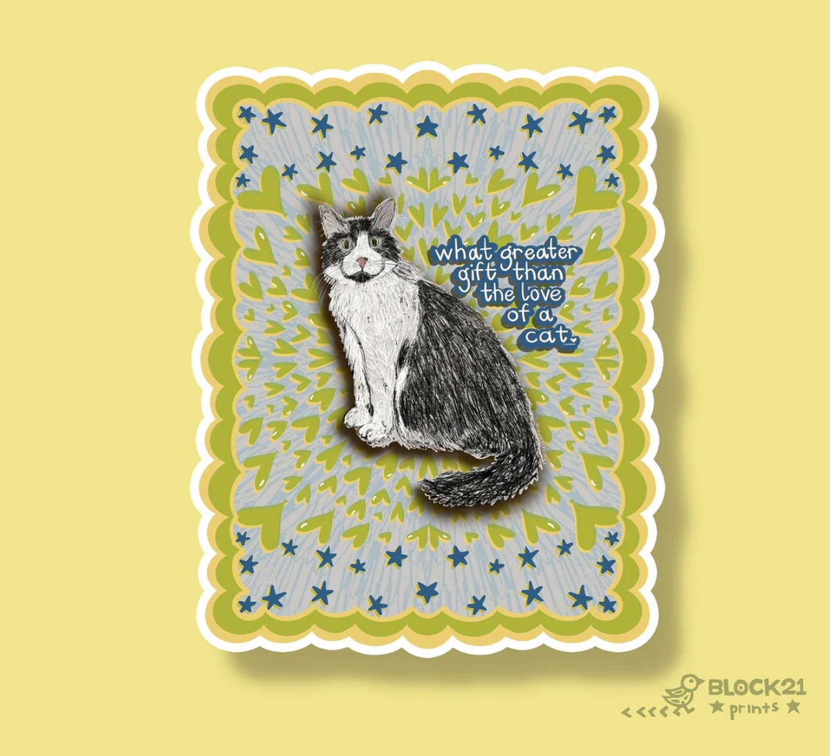 Cat Love Sticker