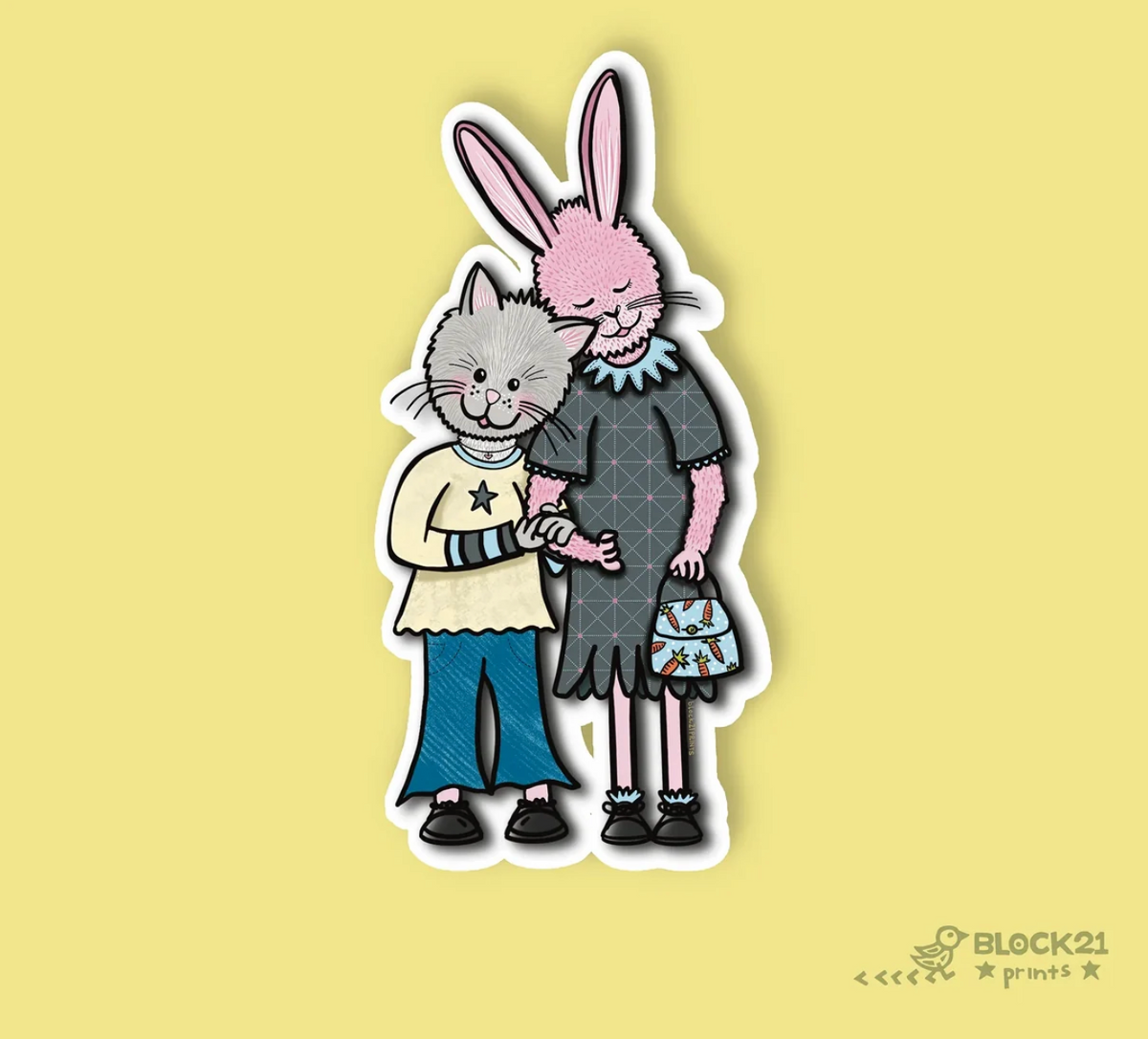 Connected Souls Sticker