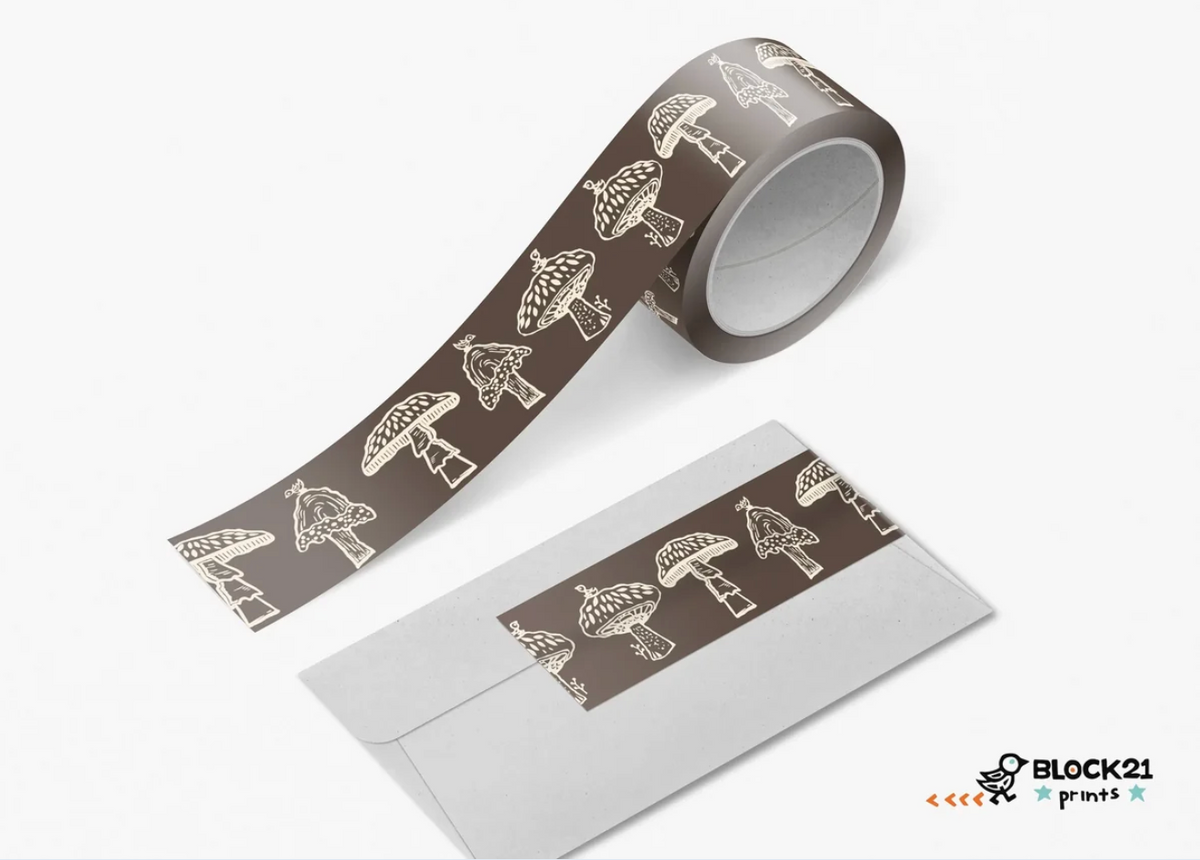 Mushroom Forest Floor Washi Tape