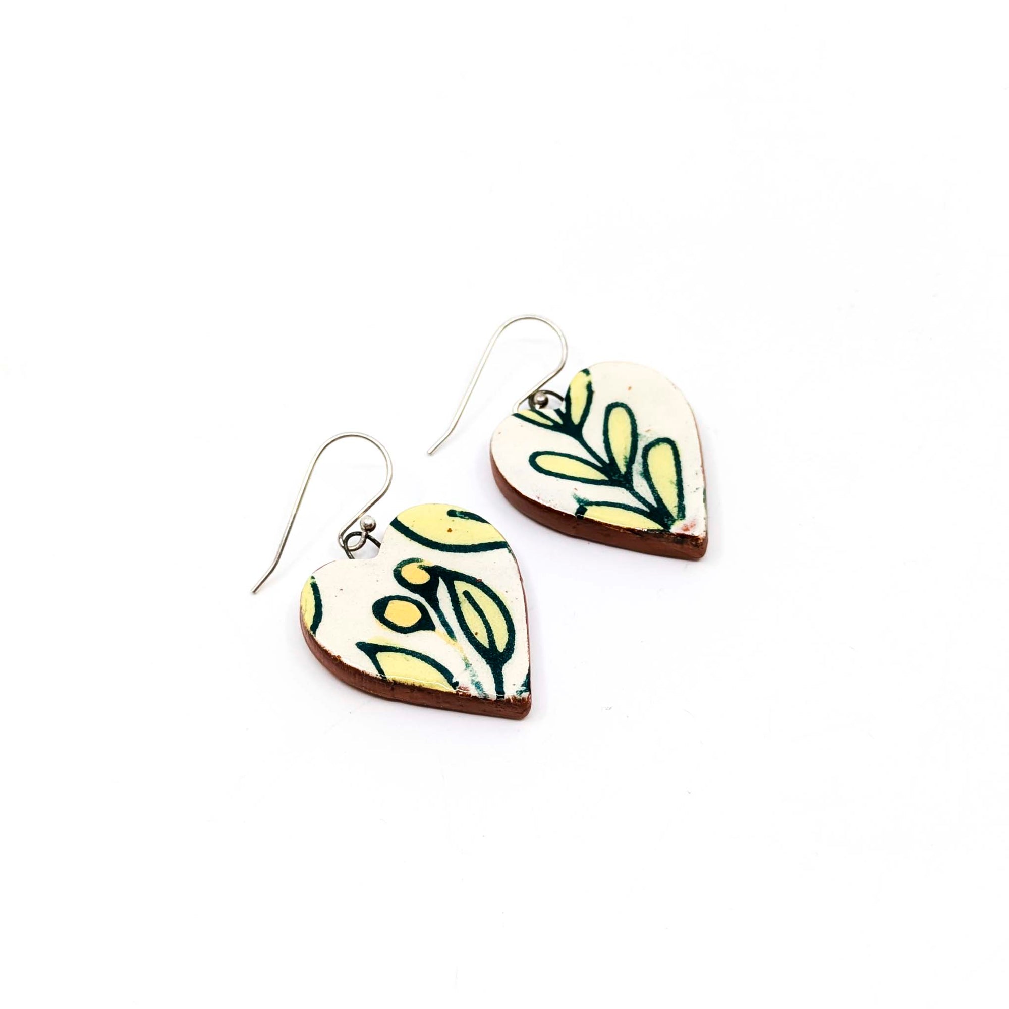 Floral Heart Earrings 1
