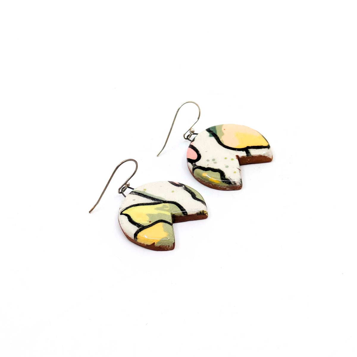 Diane Demers - Smith - Floral Cutout Earrings - Style 2 - VISUAL INDEX