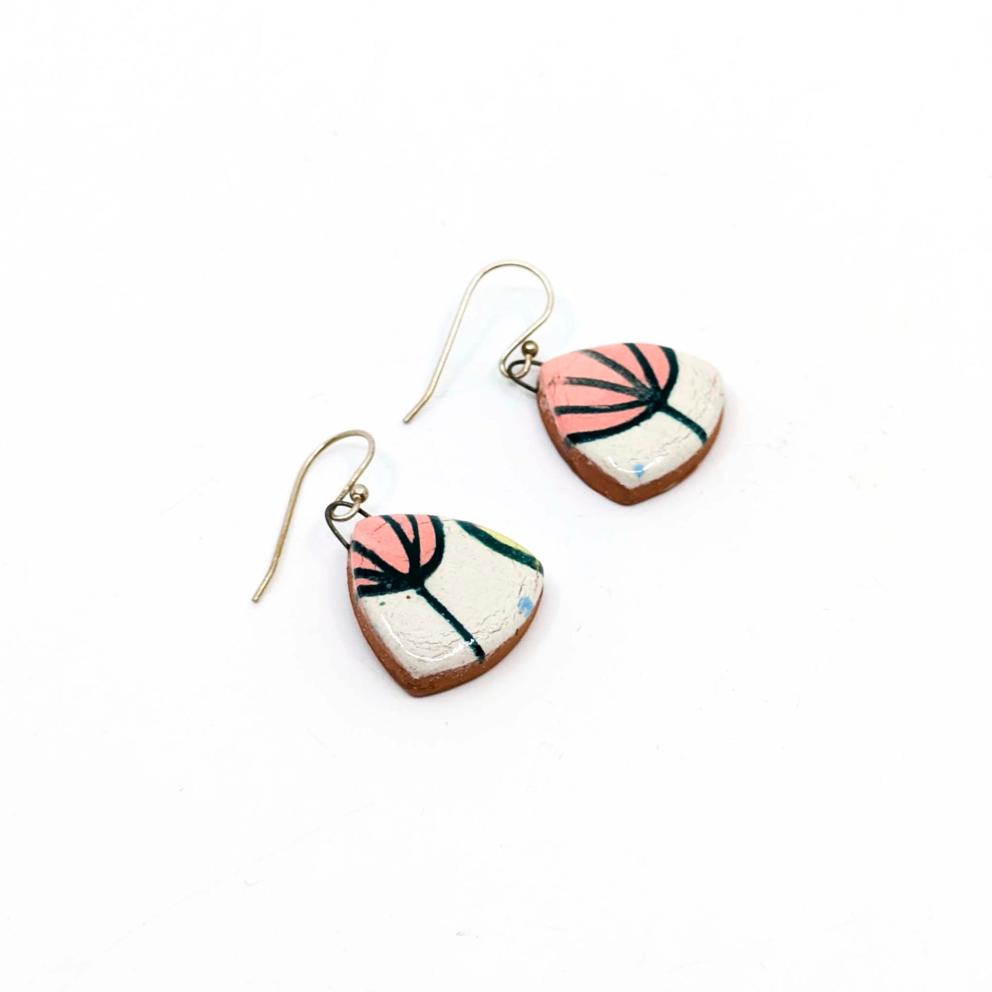 Teardrop Floral Earrings