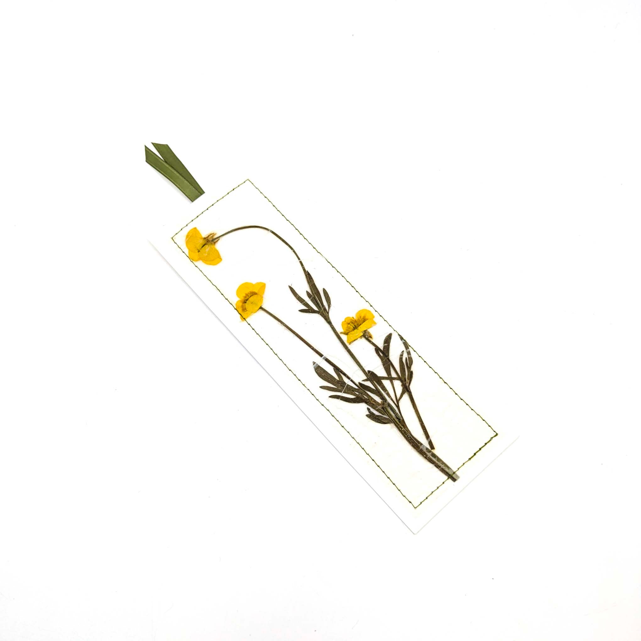 Pressed Flowers & Leaves Bookmarks
