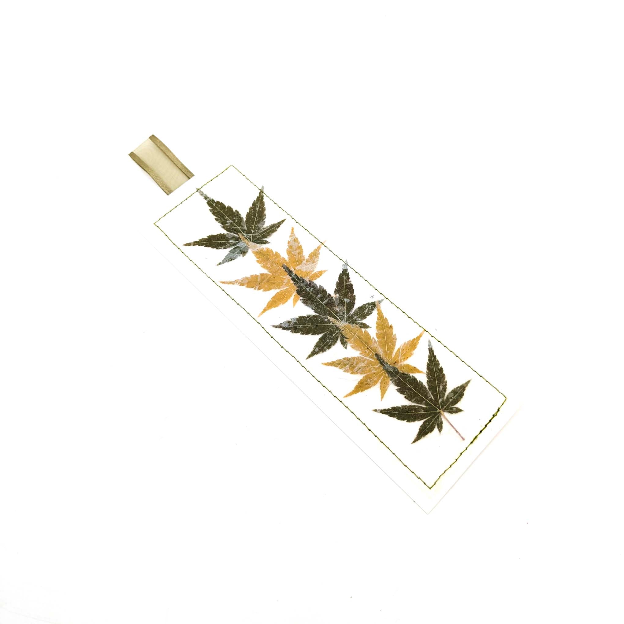Pressed Flowers & Leaves Bookmarks