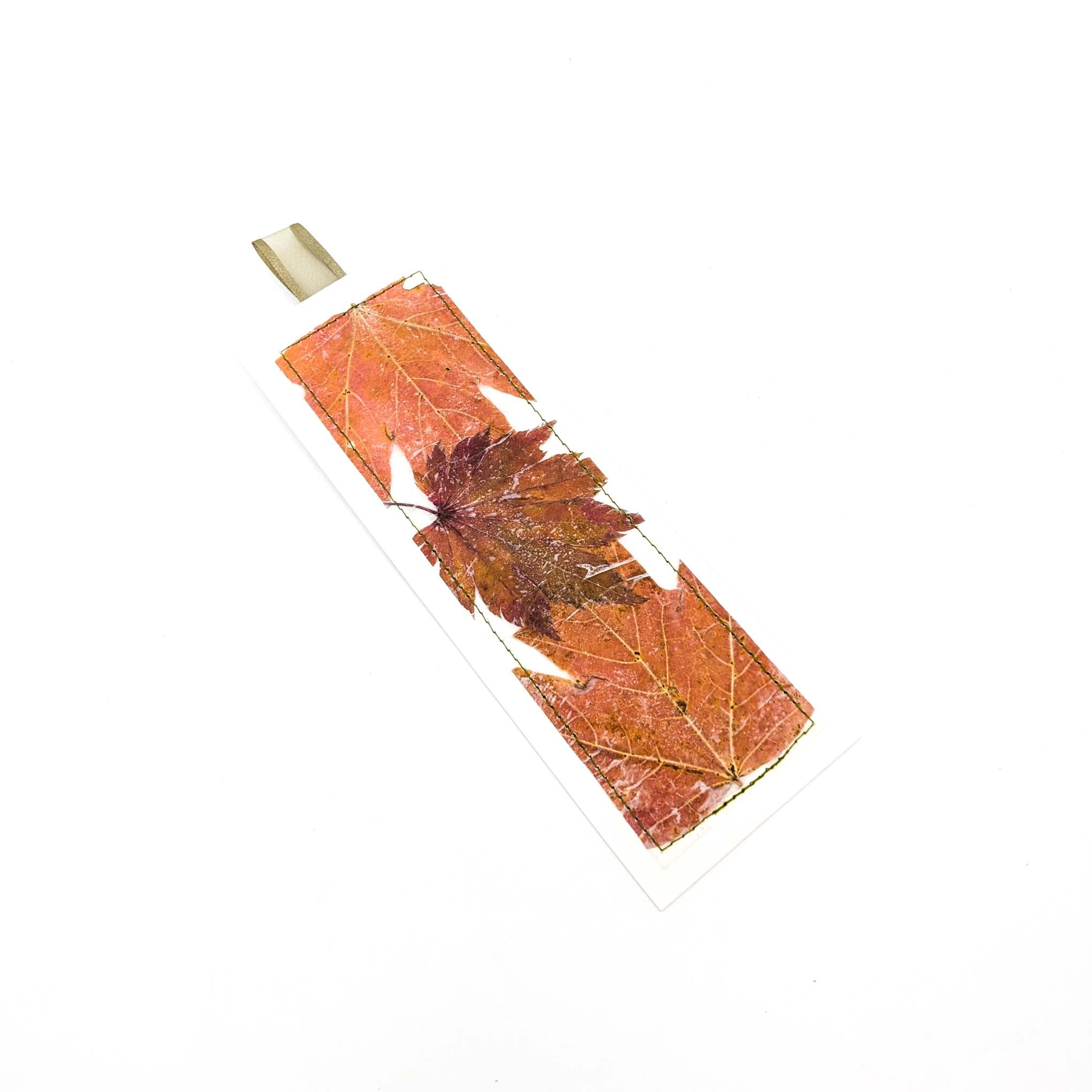 Pressed Flowers & Leaves Bookmarks
