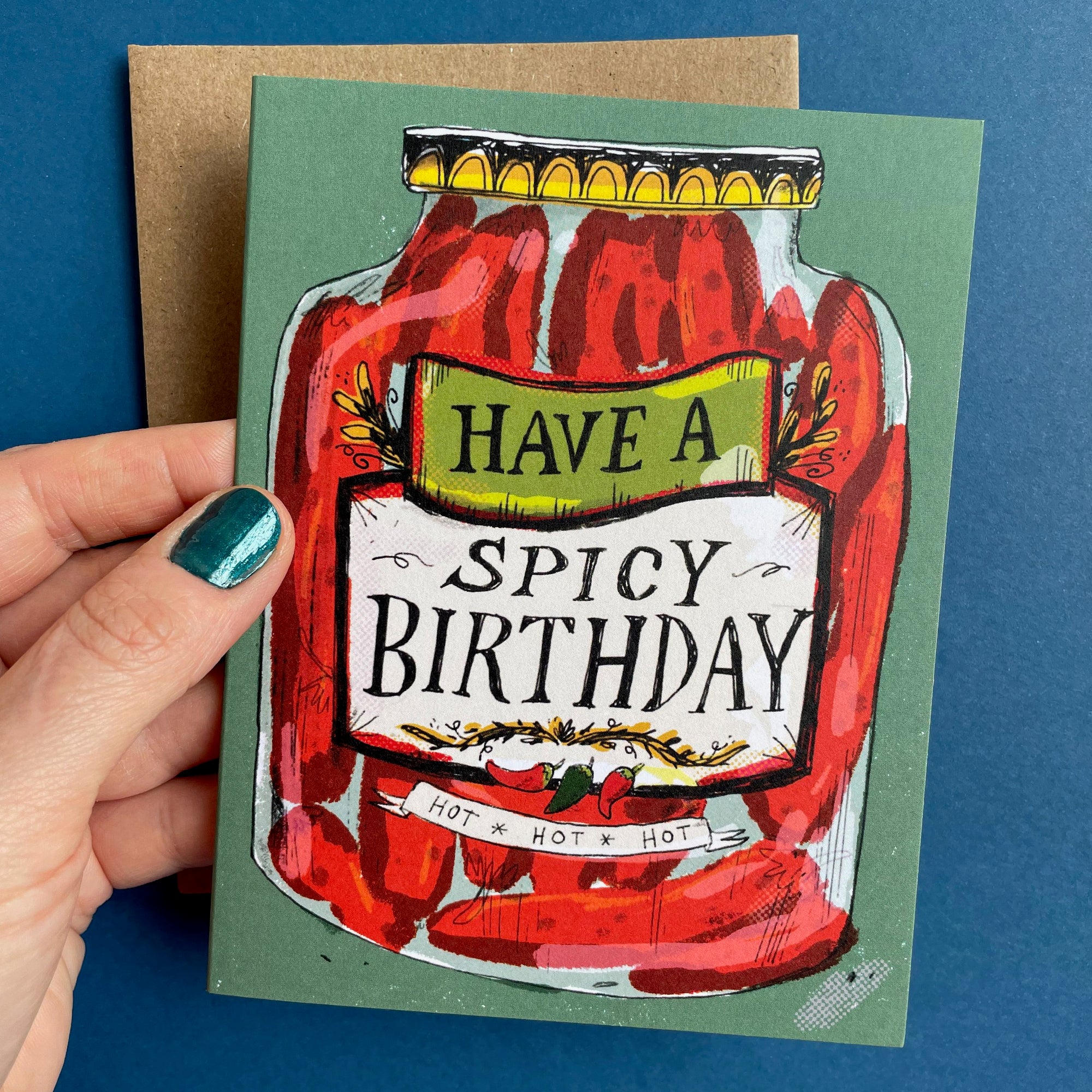 Have a Spicy Birthday- Card