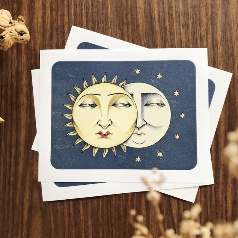 Sun and Moon Giclee Print
