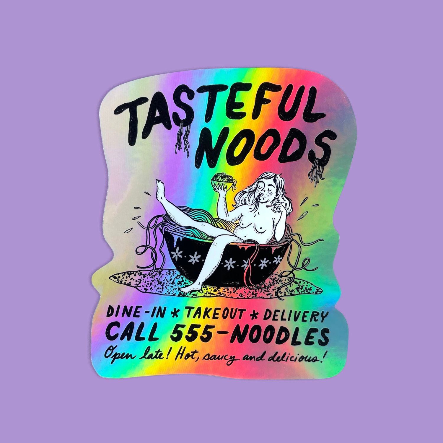 Tasteful Noods- Sticker