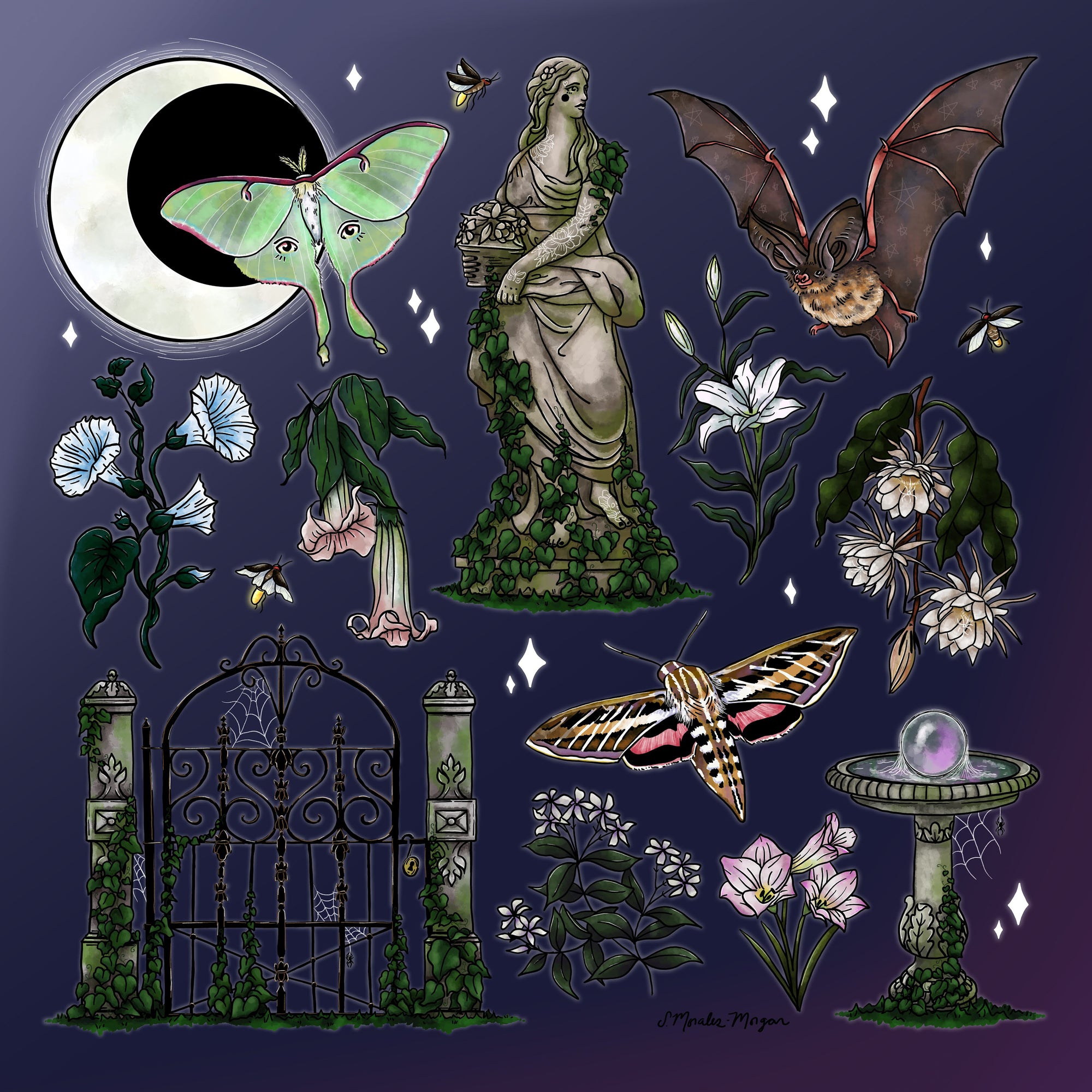 The Night Garden- Print