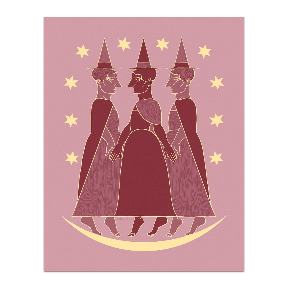 Three Witches Print