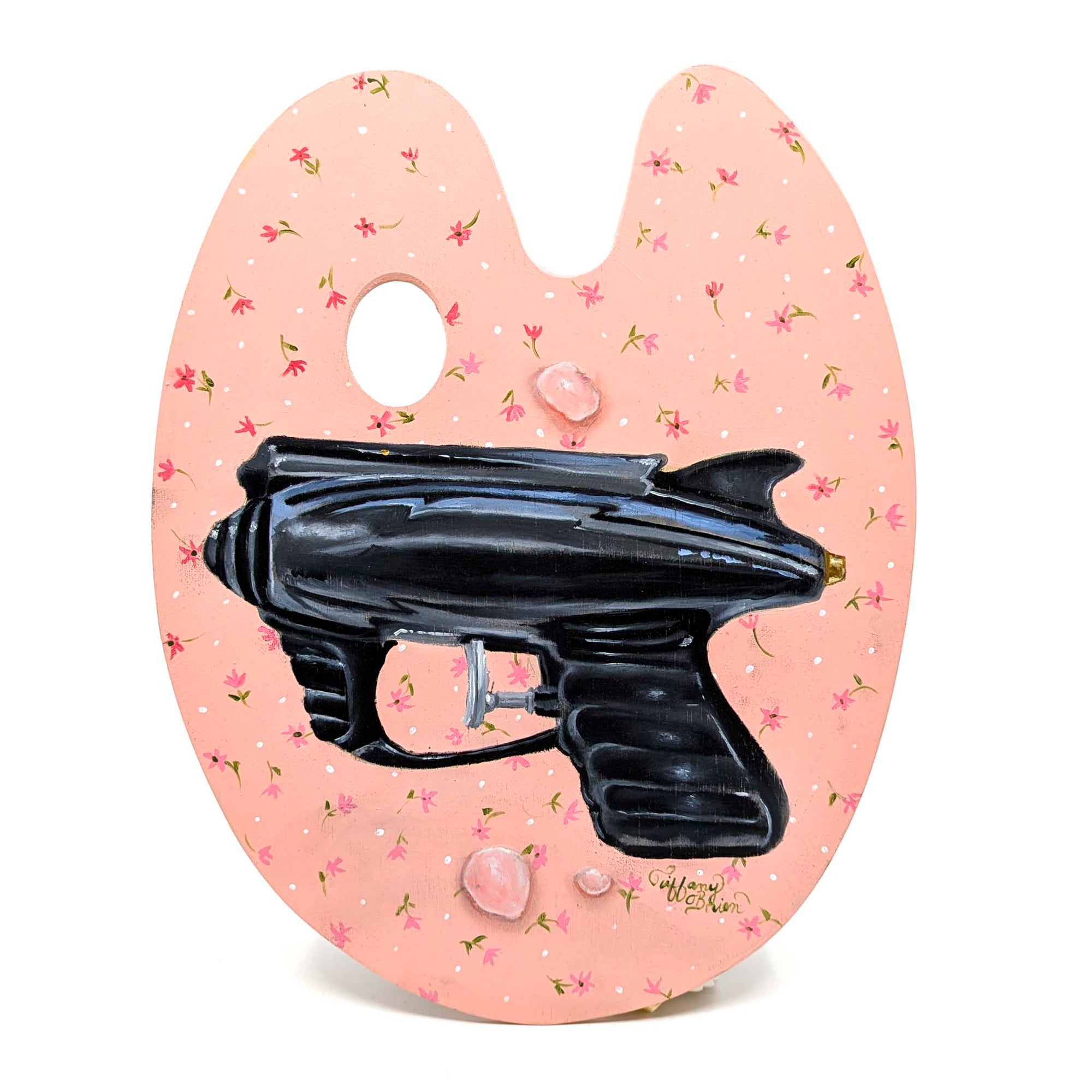 Water Gun Fight- Wall work