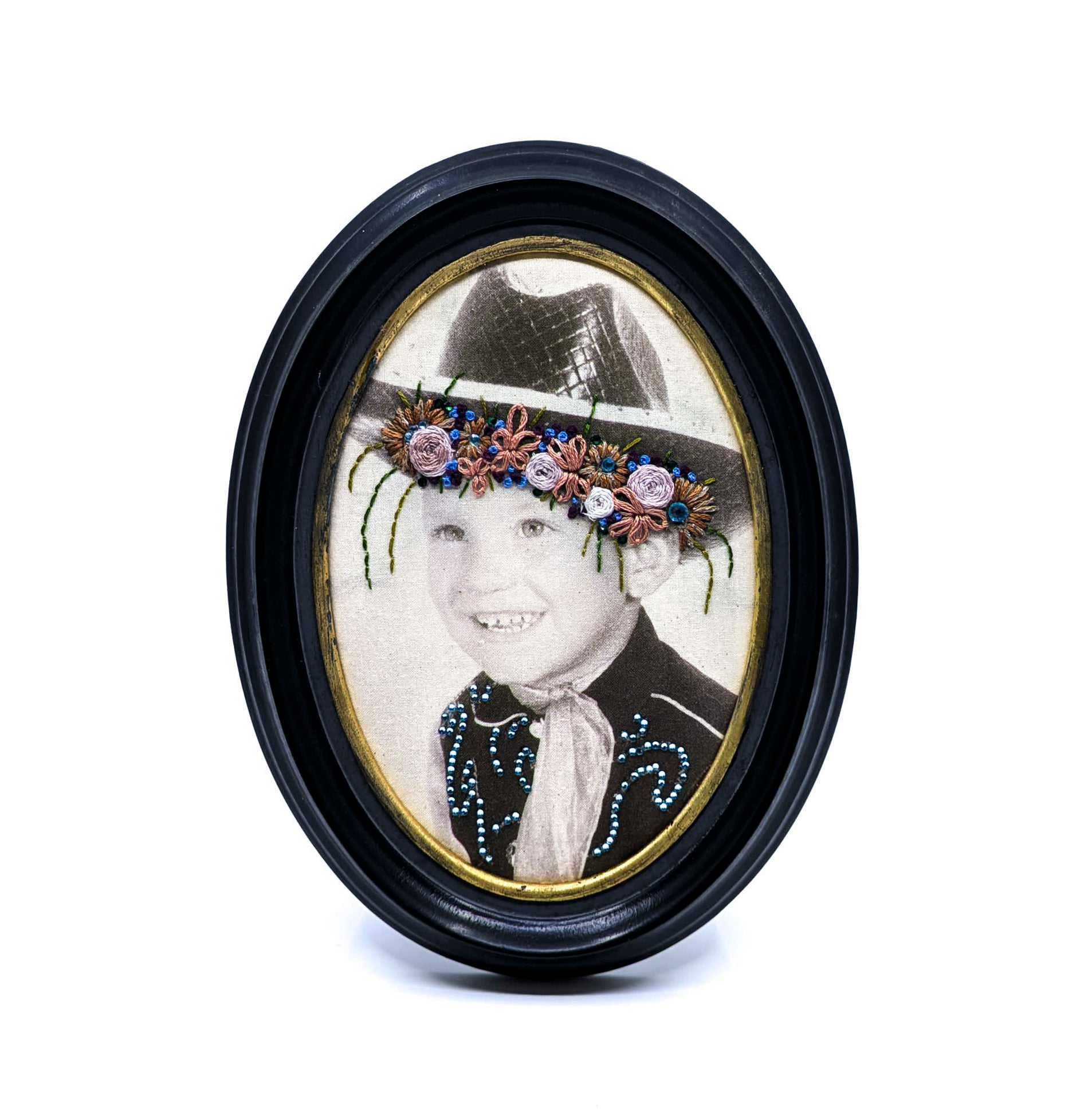 Rhinestone Cowboy- Original Artwork, Framed