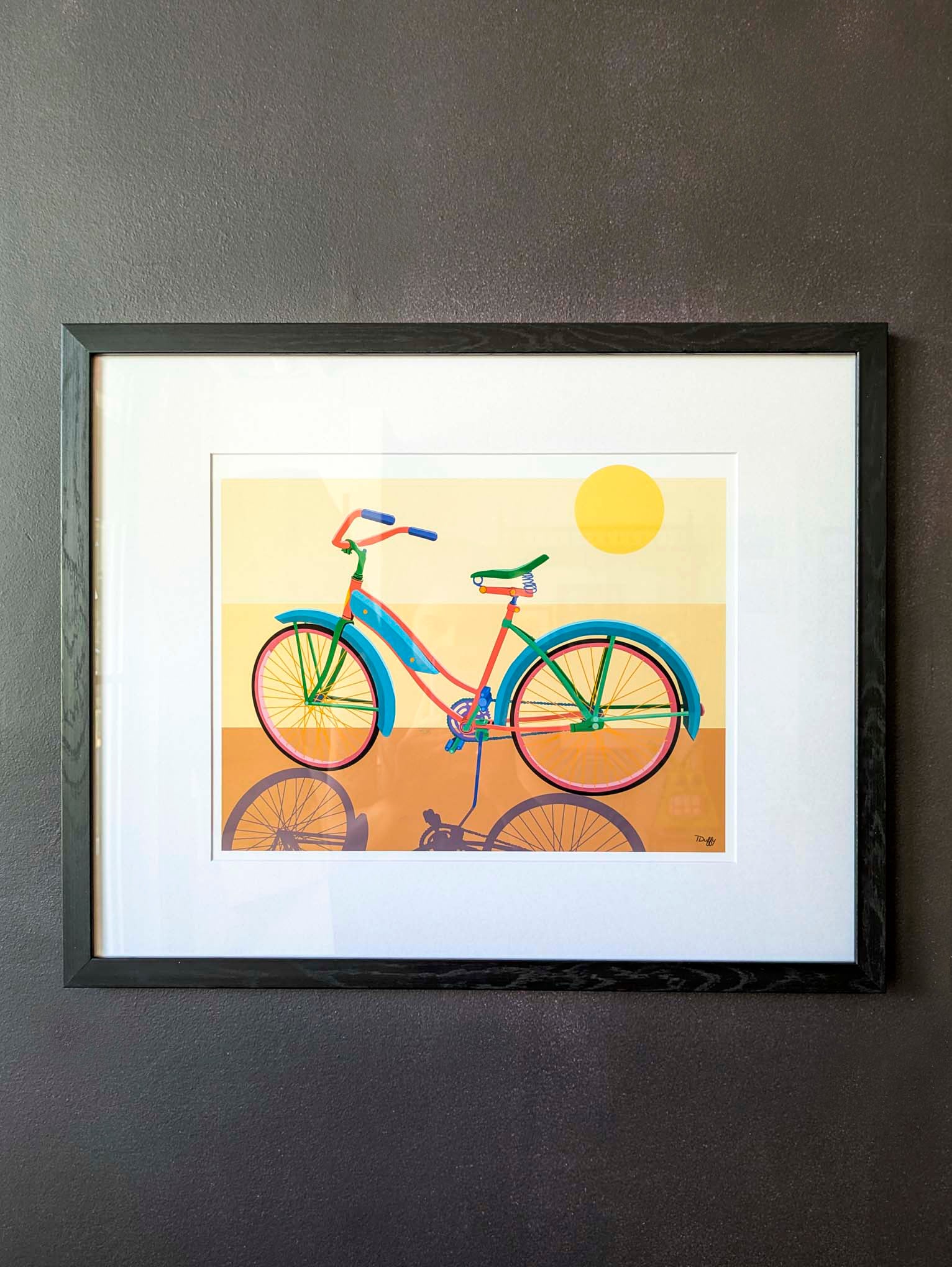 Sunset Cruise (3 Warm Gradients)- Wall Work