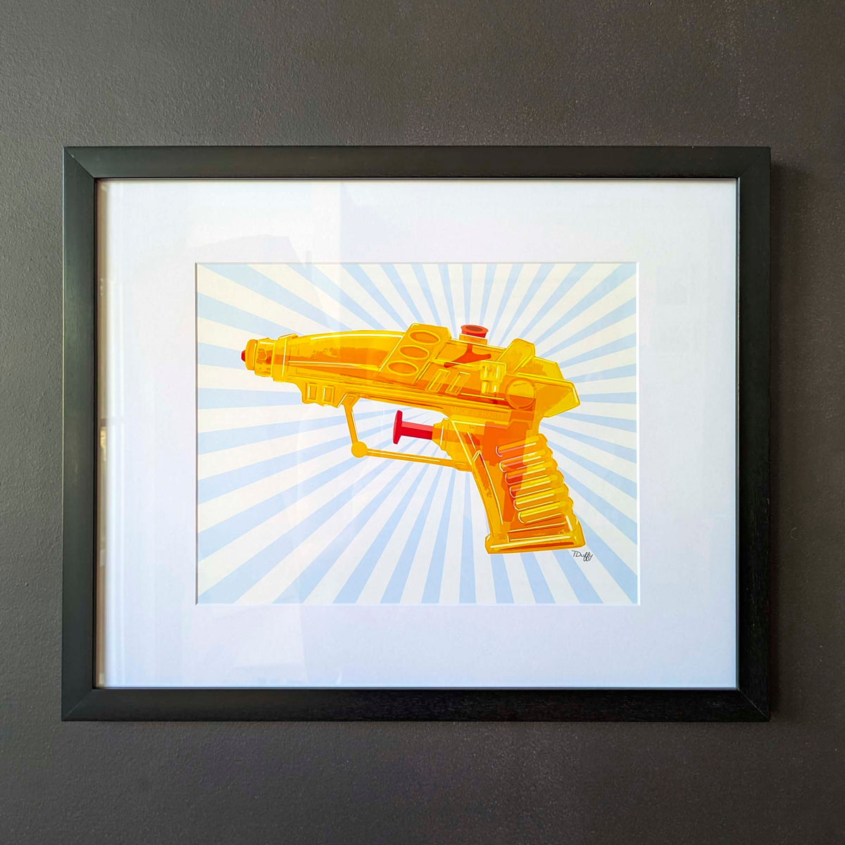 Summer Soaker (Blue)- Wall Work