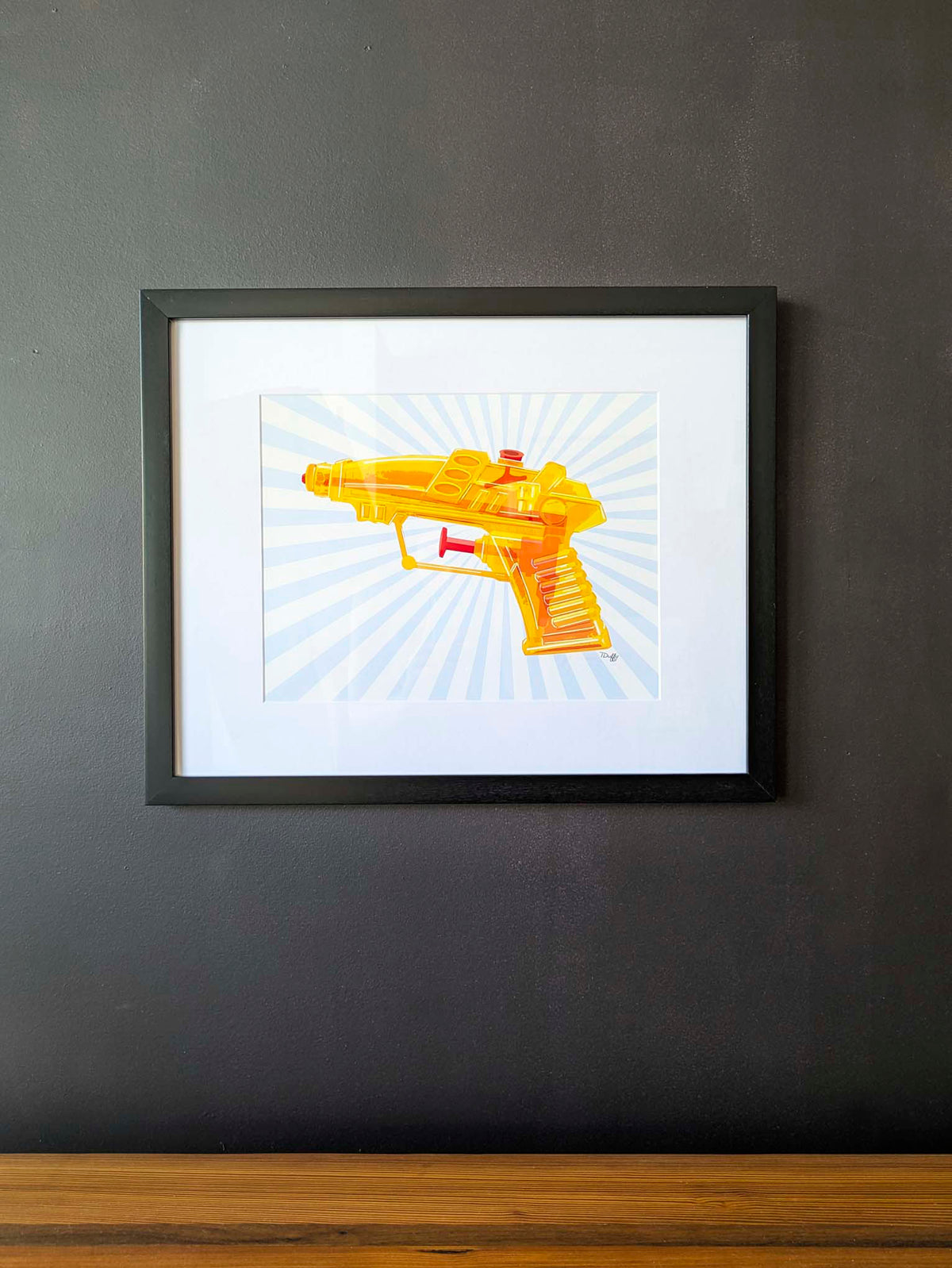 Summer Soaker (Blue)- Wall Work