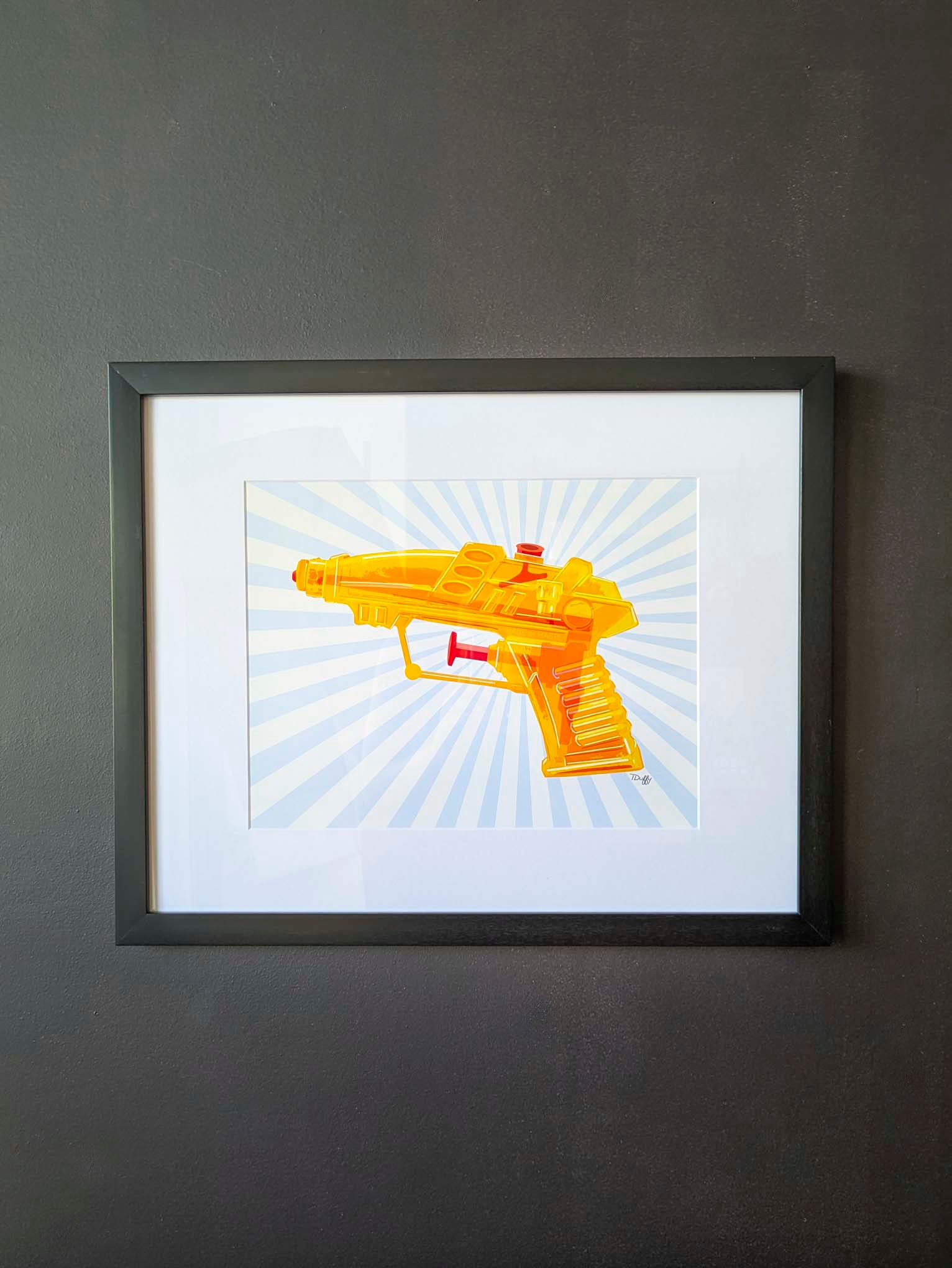 Summer Soaker (Blue)- Wall Work