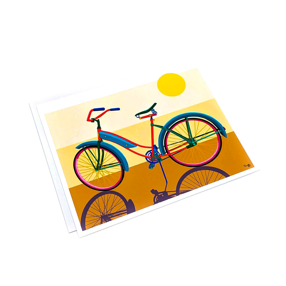 Sunset Cruise (3 Warm Gradients)-Print (Unframed)