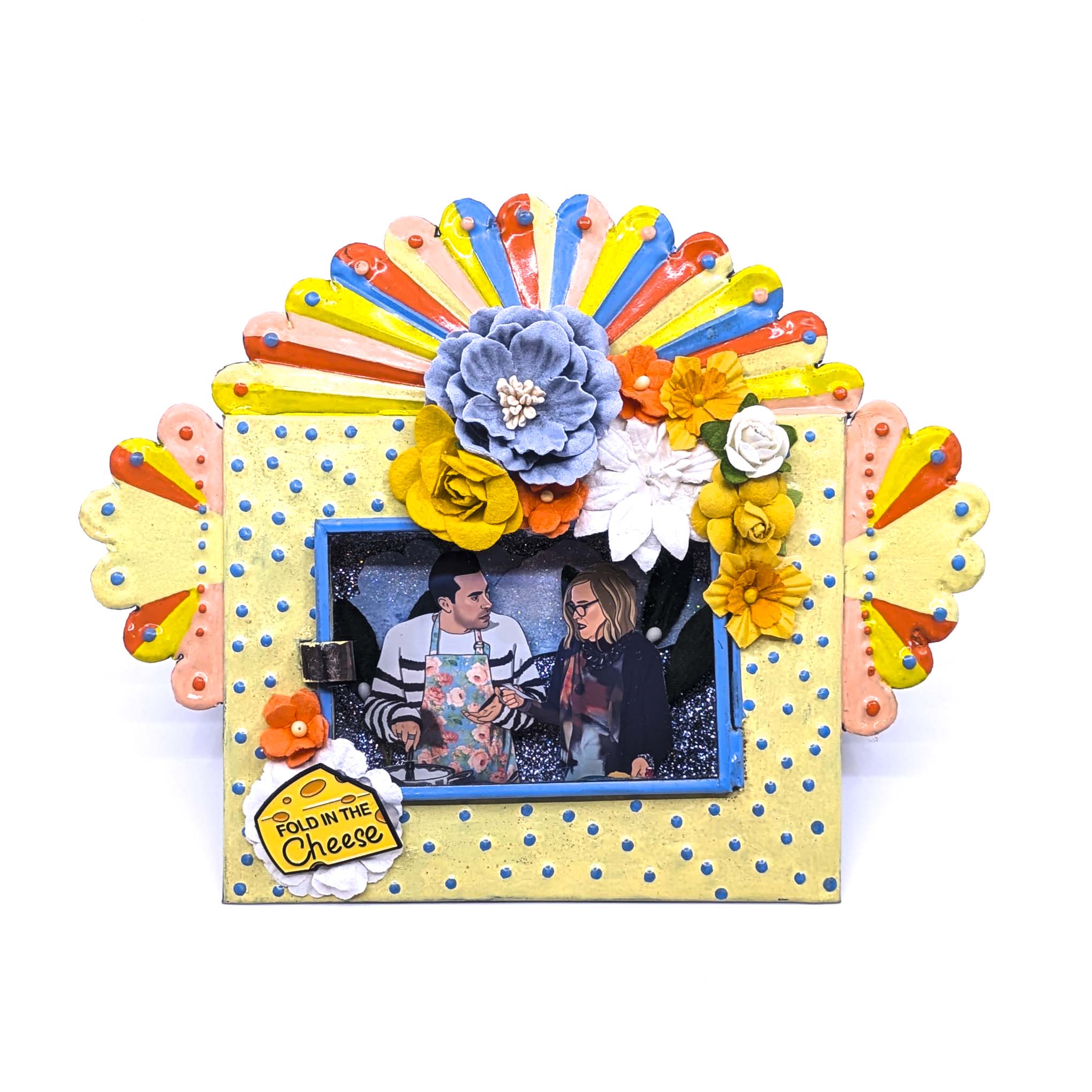 Fold in the Cheese- Wall Hanging