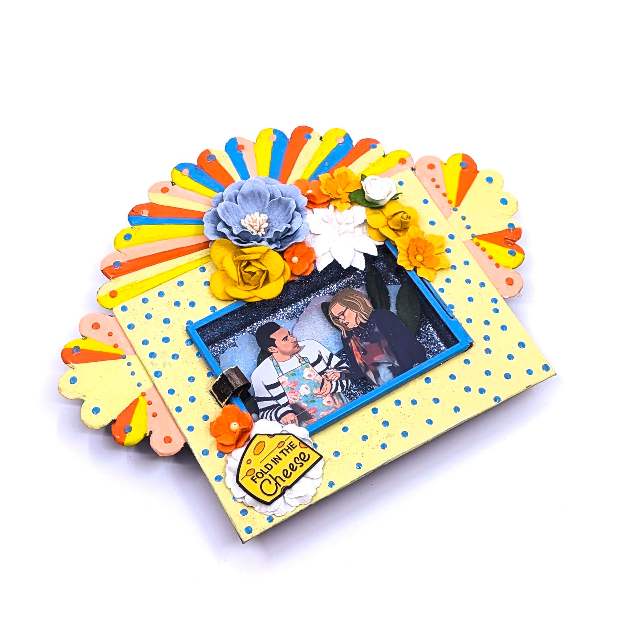 Fold in the Cheese- Wall Hanging