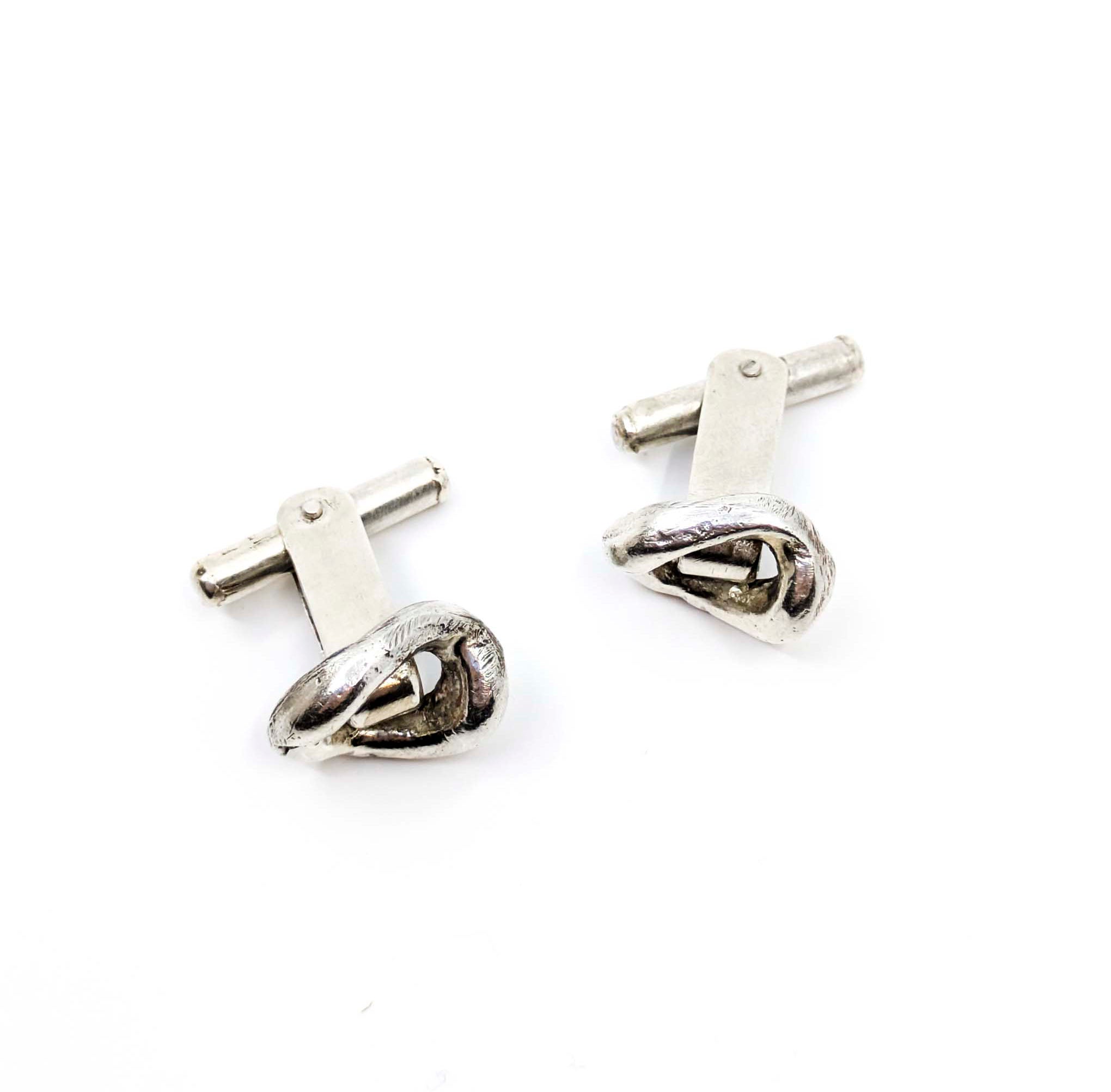 Toothmark Metals - Sand Cast Cuff Links - VISUAL INDEX