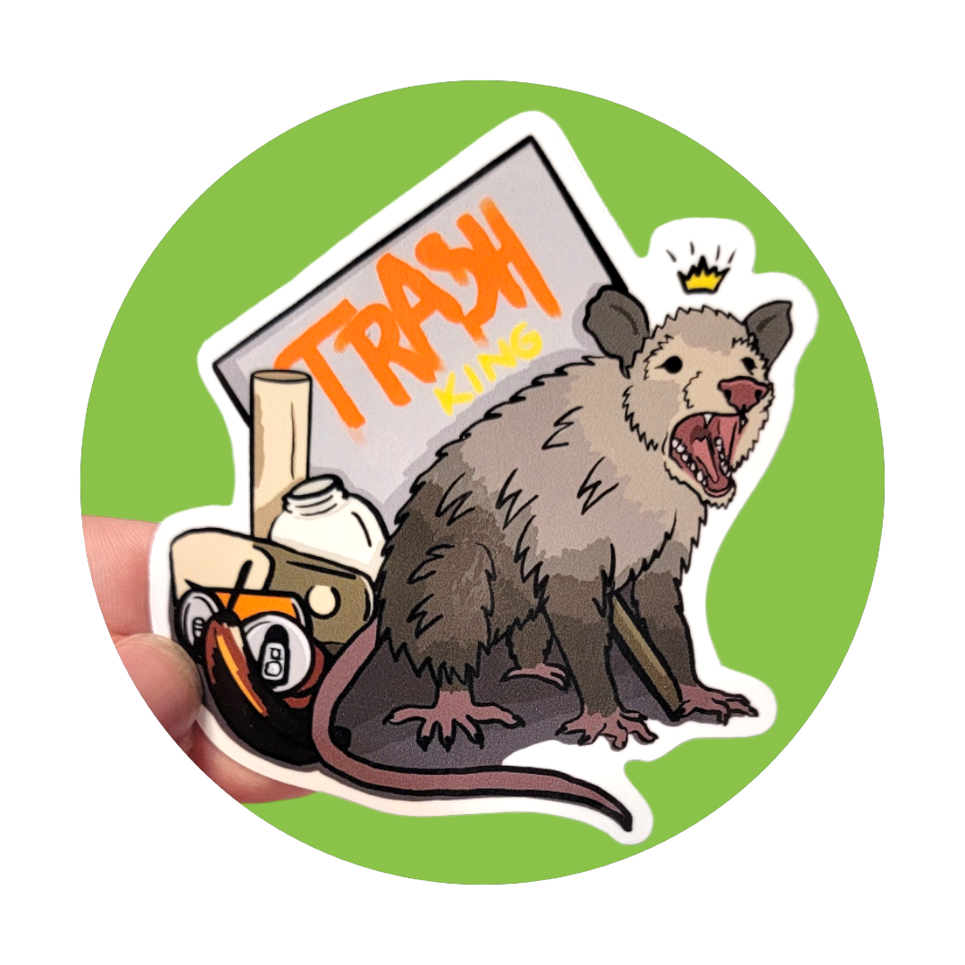 Trash King- Sticker