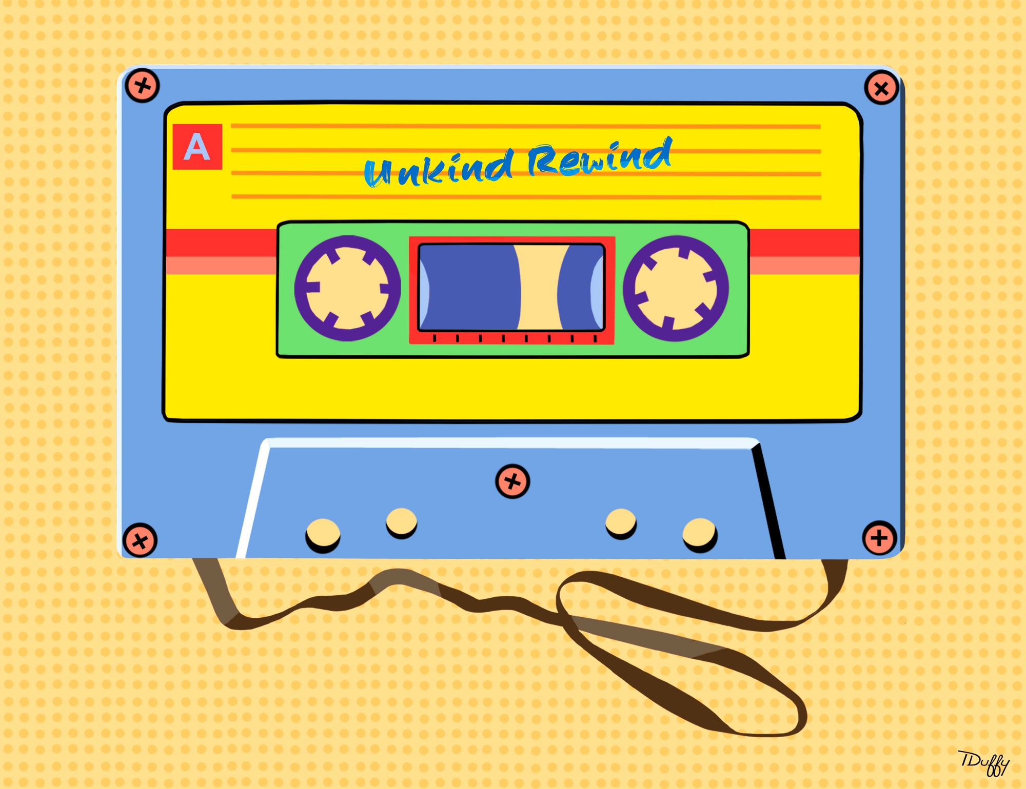 Unkind Rewind- Wall Work