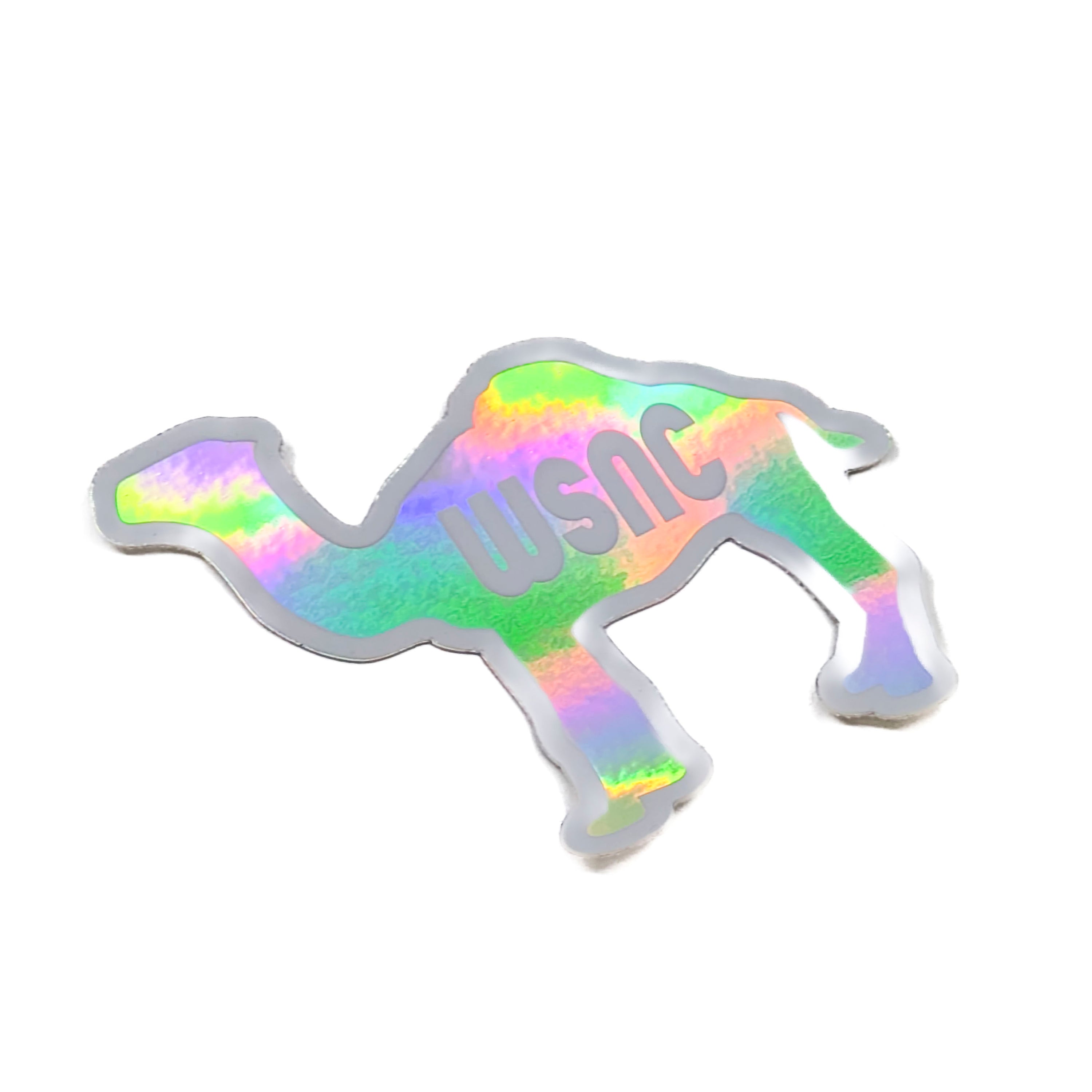 Holographic Camel Sticker