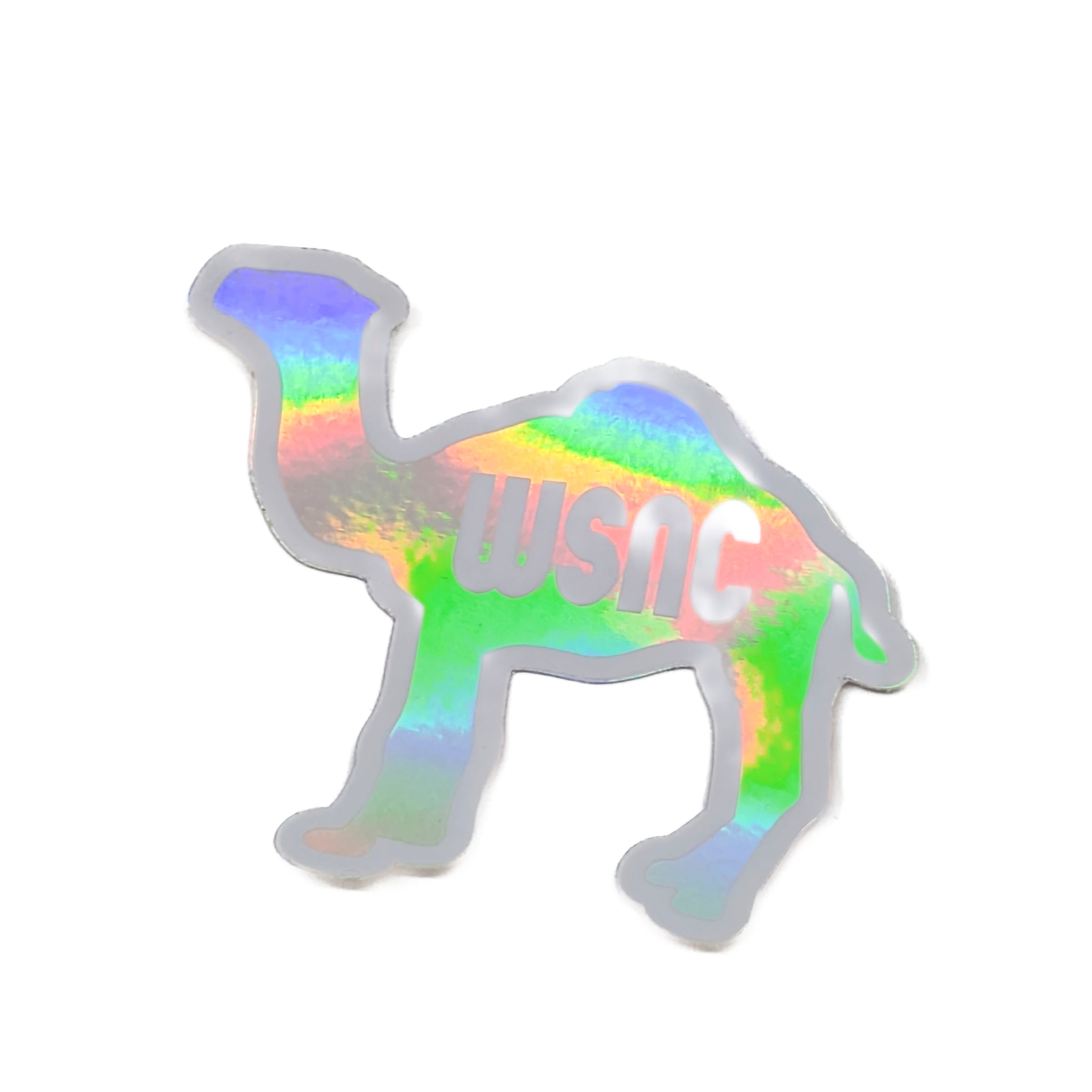 Holographic Camel Sticker